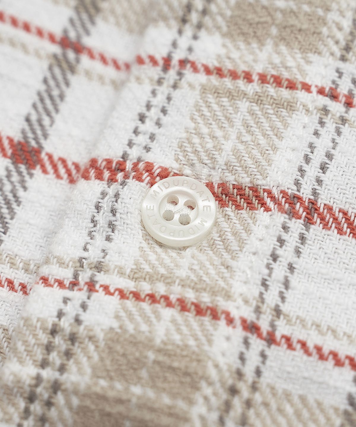미드업데이트(MIDUPDATE) Plaid Cotton Shirt_2color