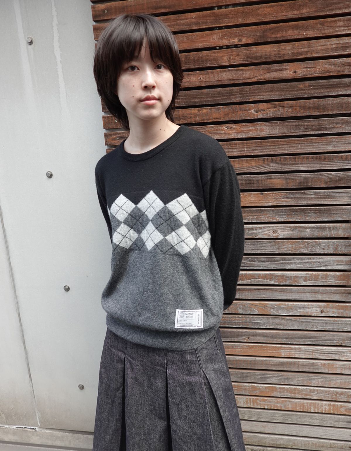 사로스(saros) saros agaile knit - Black(1)