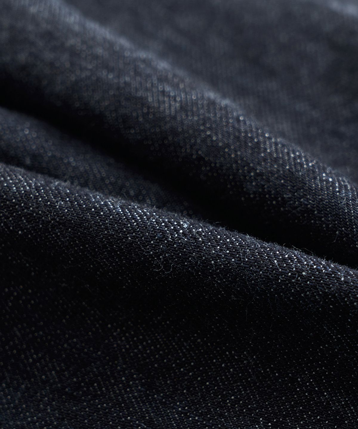 미드업데이트(MIDUPDATE) Straight Dark Washing Denim Pants_Deep blue