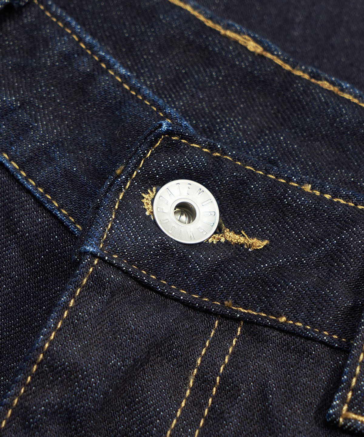 미드업데이트(MIDUPDATE) Dark Washing Straight Denim Pants_Navy