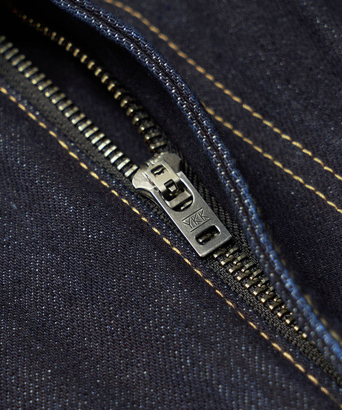 미드업데이트(MIDUPDATE) Dark Washing Straight Denim Pants_Navy