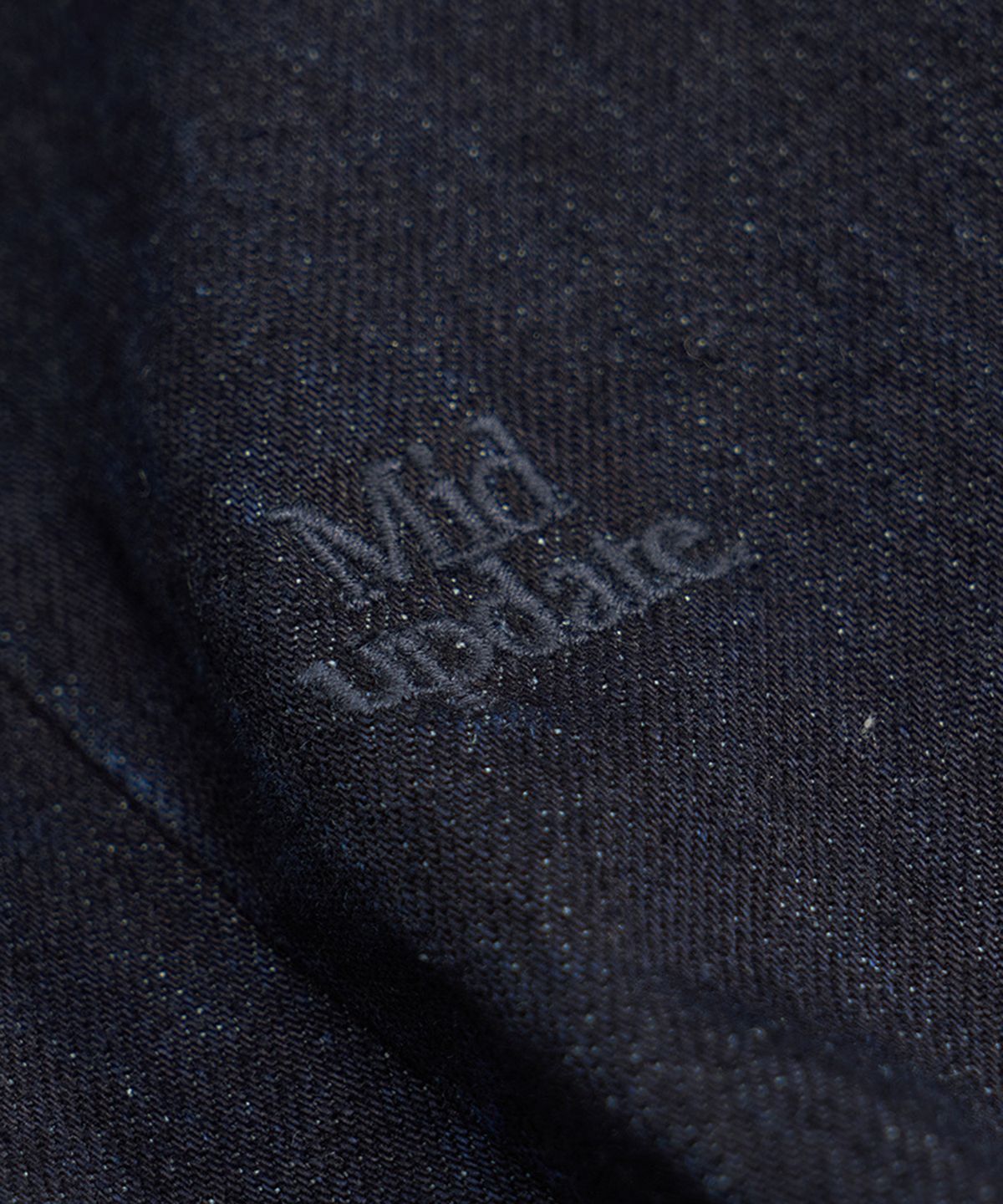 미드업데이트(MIDUPDATE) Dark Washing Straight Denim Pants_Navy