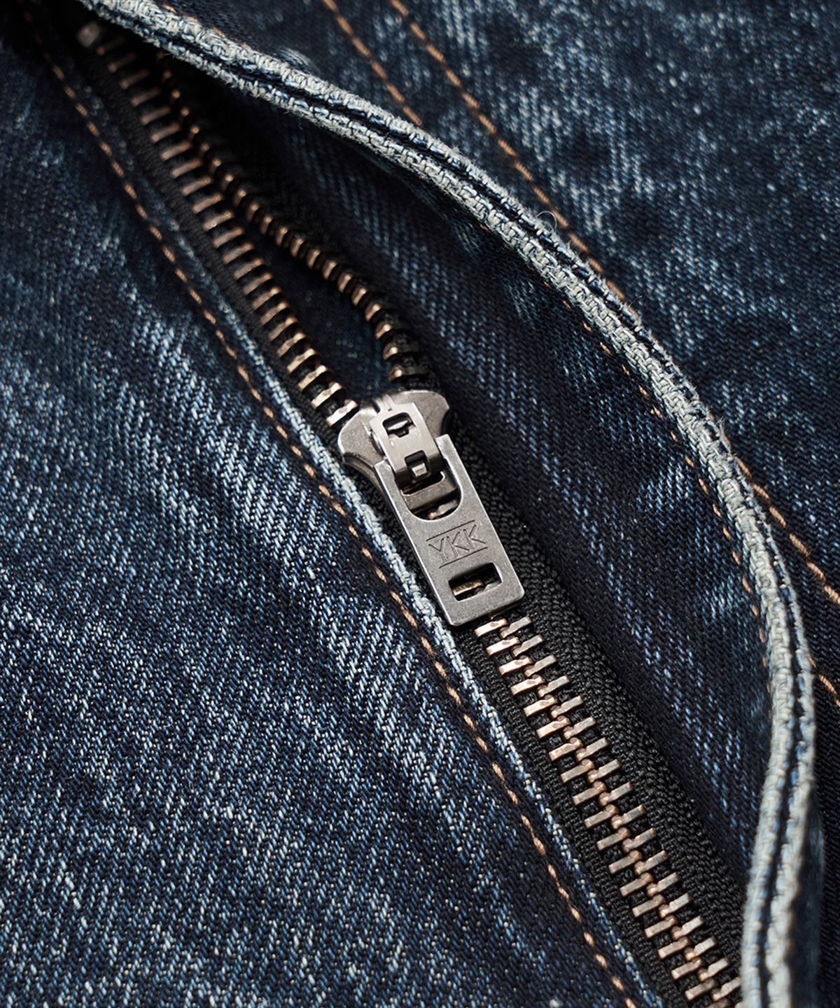 미드업데이트(MIDUPDATE) Dark Washing work Denim Pants_Navy