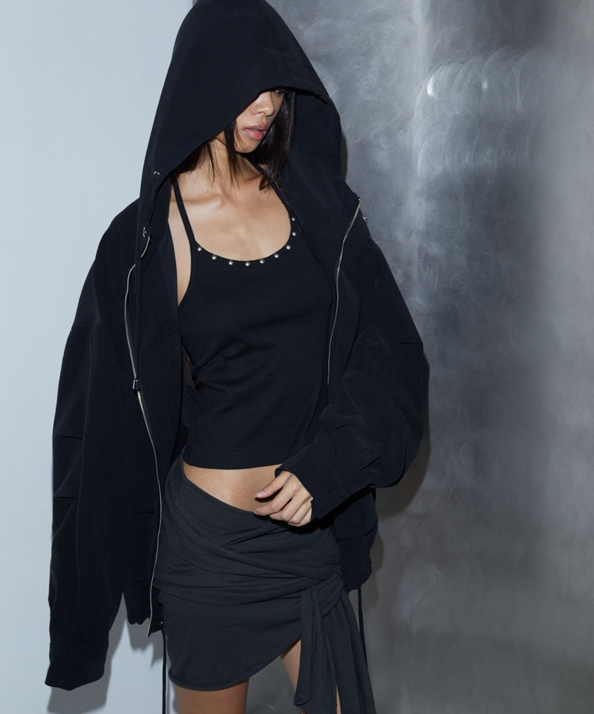 분트(VOONT) Bell Field Jacket Zip-up (BLACK)