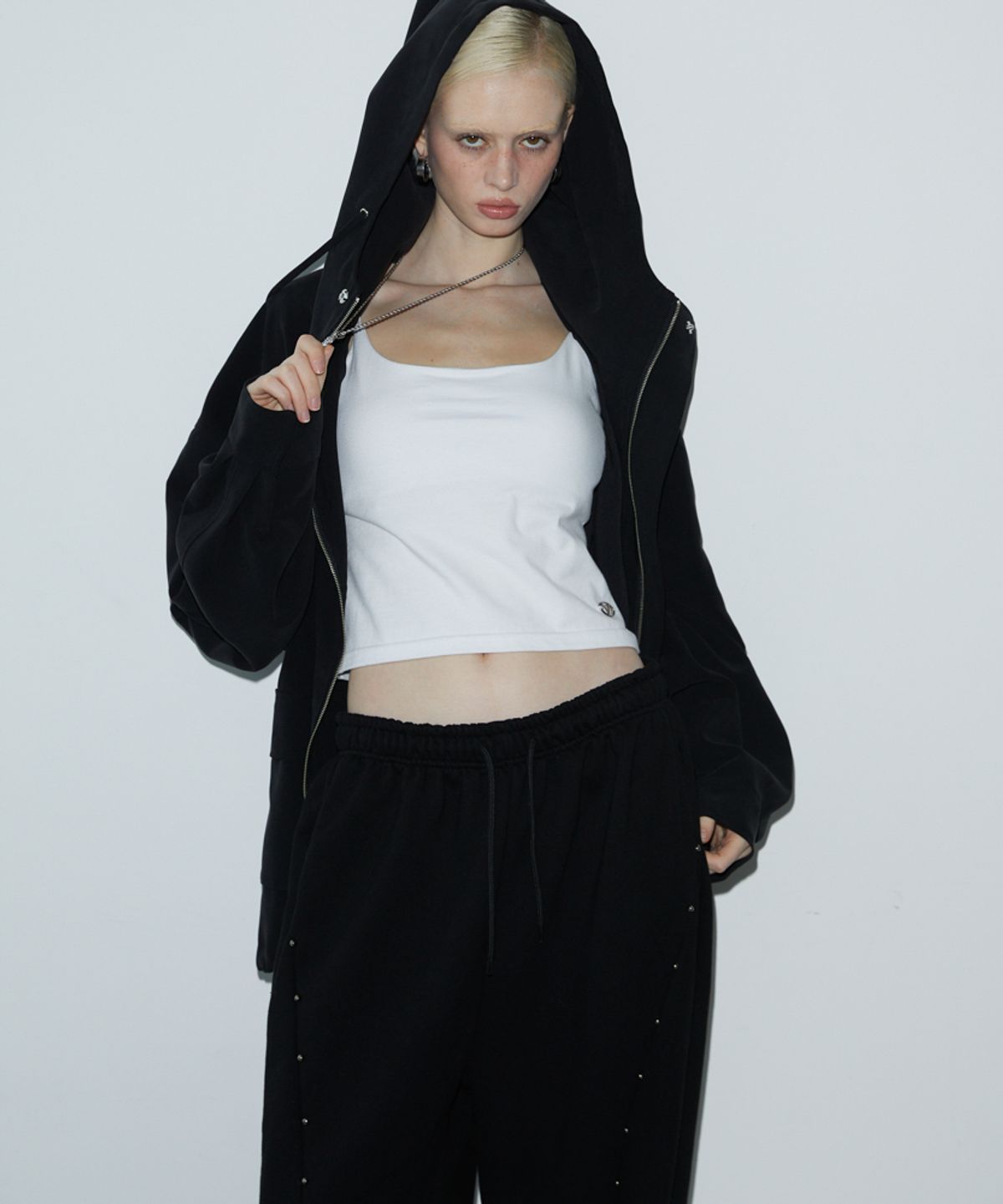 분트(VOONT) Bell Field Jacket Zip-up (BLACK)