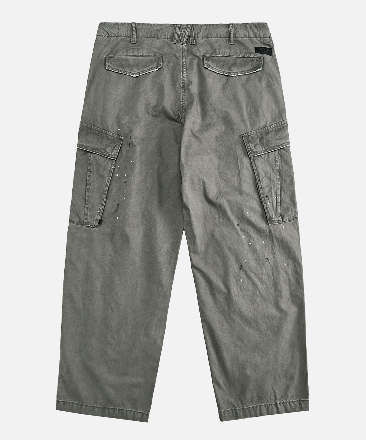 미드업데이트(MIDUPDATE) Vintage Washed Paint Cargo Pants_2color