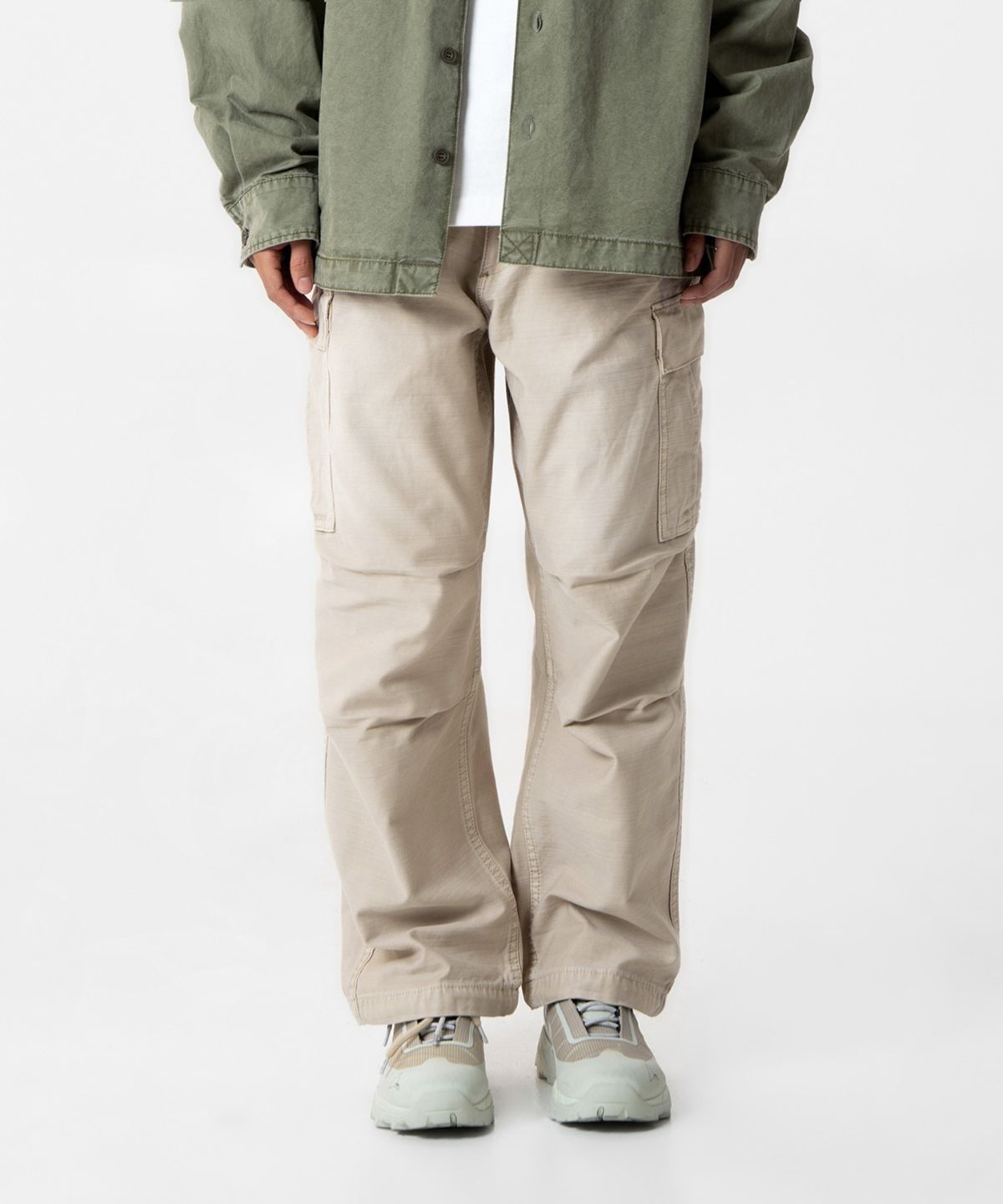 미드업데이트(MIDUPDATE) M65 Washed Cargo Pants_3color