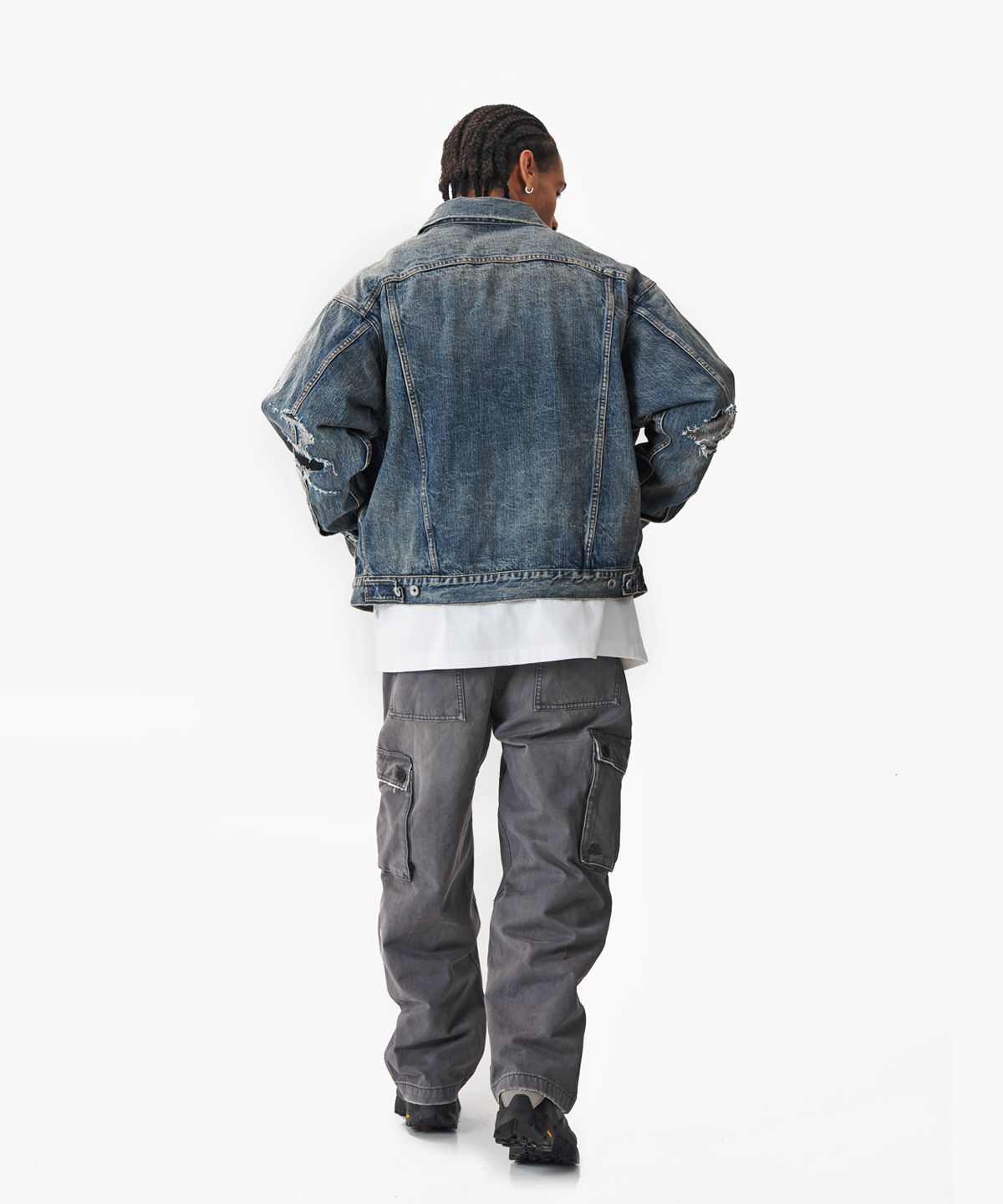 미드업데이트(MIDUPDATE) Utility Pocket Cargo Pants_2color
