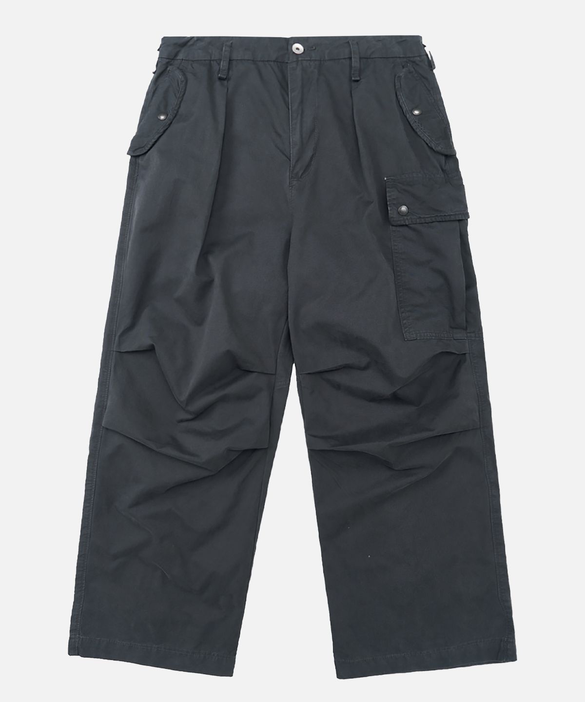 미드업데이트(MIDUPDATE) Utility Zip Pocket Cargo Pants_2color