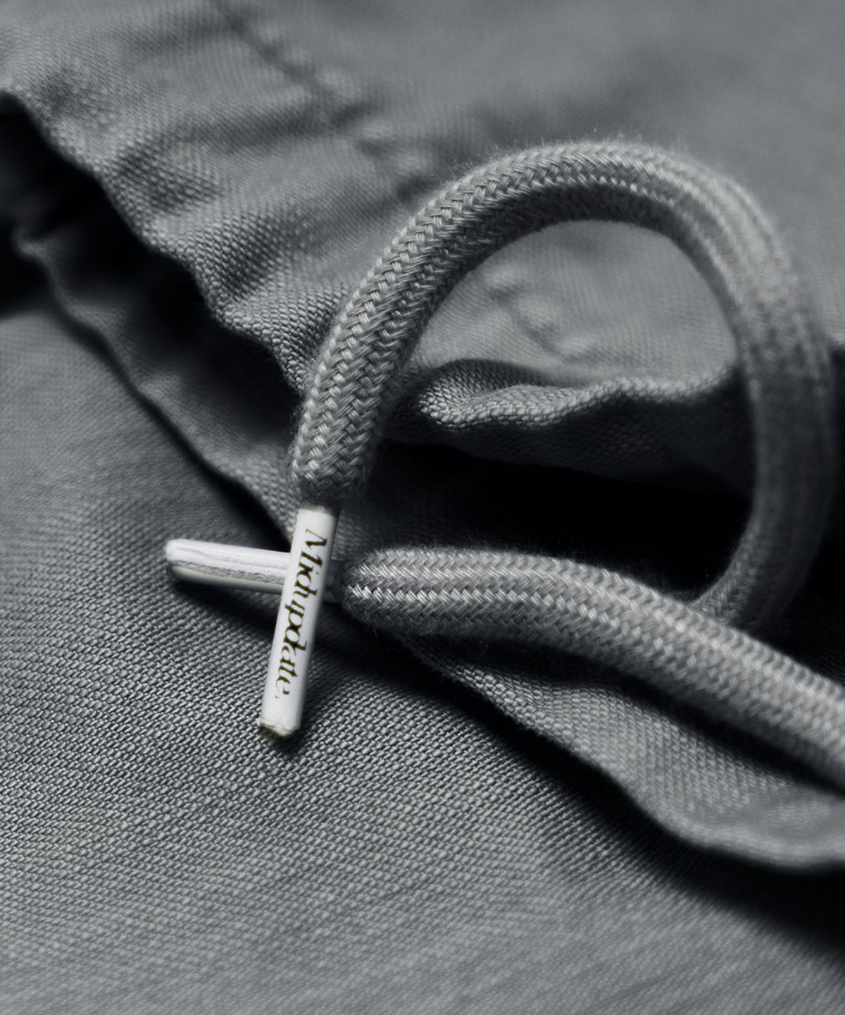 미드업데이트(MIDUPDATE) Vintage Drawcord Cargo Pants_Gray