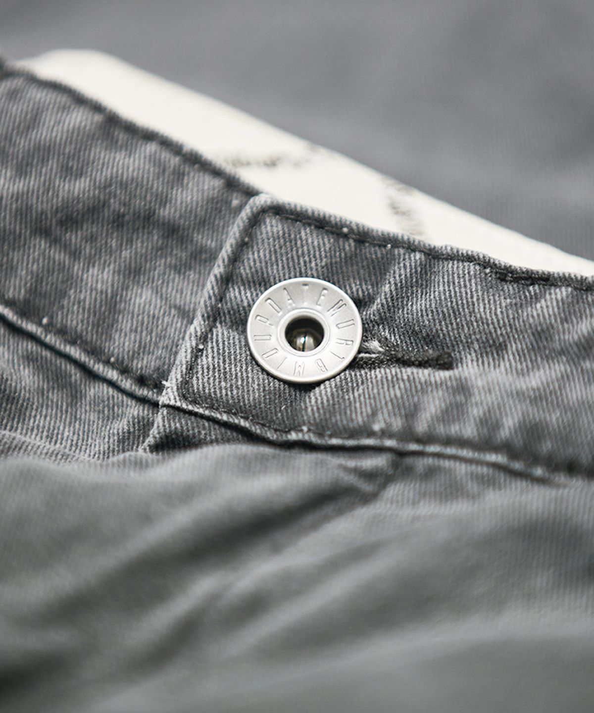 미드업데이트(MIDUPDATE) Vintage Pleated Wide Pants_Gray