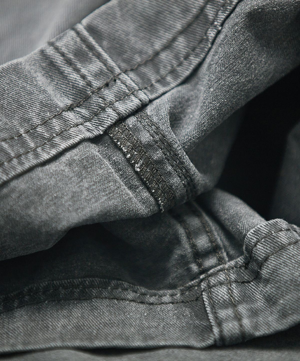 미드업데이트(MIDUPDATE) Vintage Pleated Wide Pants_Gray