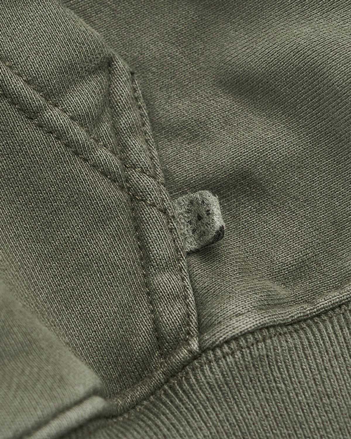 미드업데이트(MIDUPDATE) Garment Dye Logo Hoodie_2color