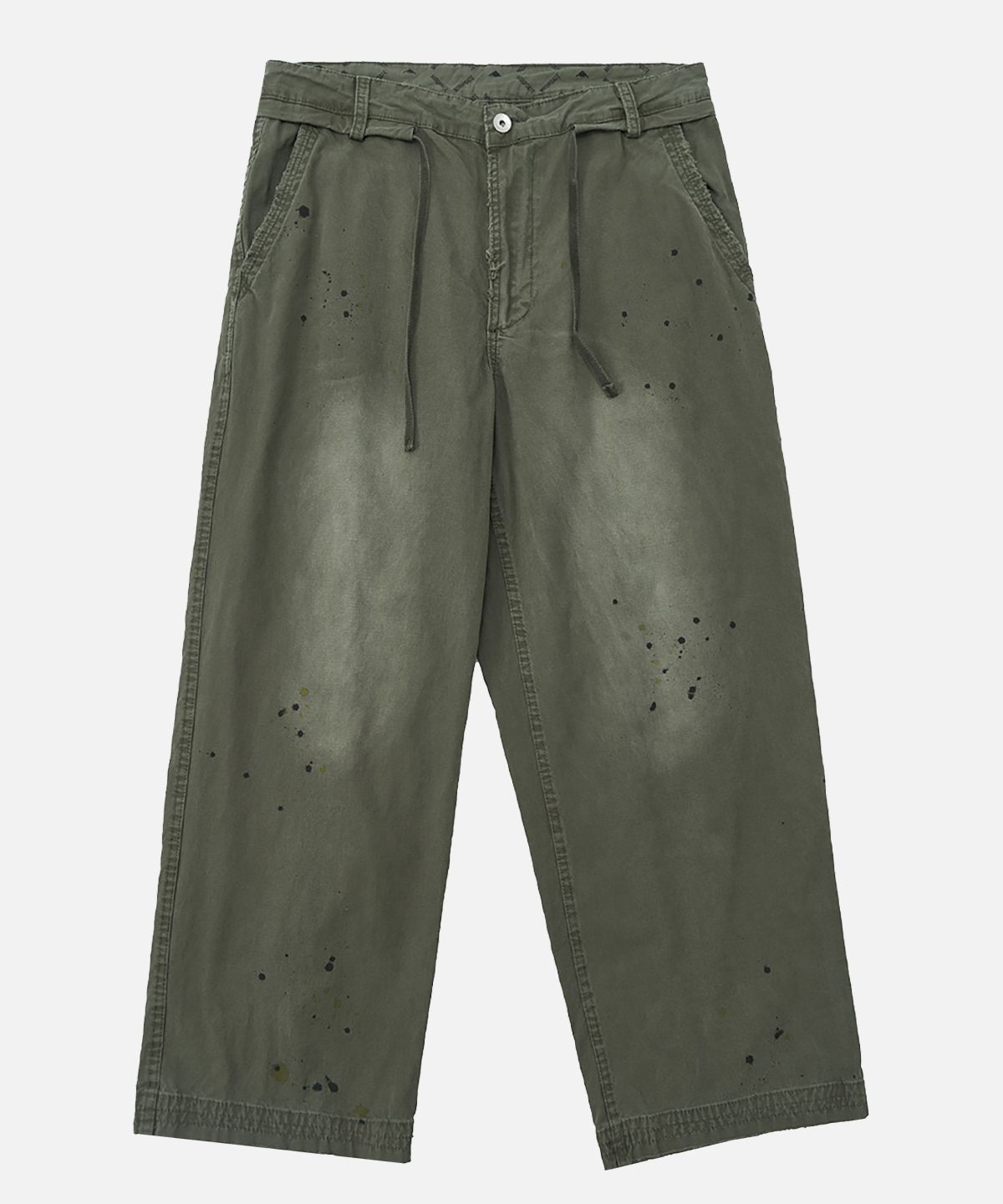 미드업데이트(MIDUPDATE) Vintage Dye Work Pants_2color