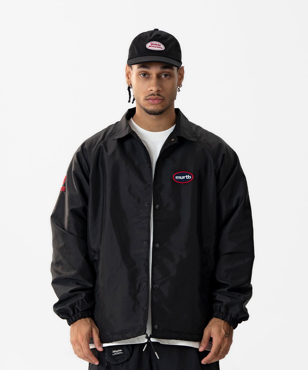 미드업데이트(MIDUPDATE) Kokiu Coach Jacket_Black