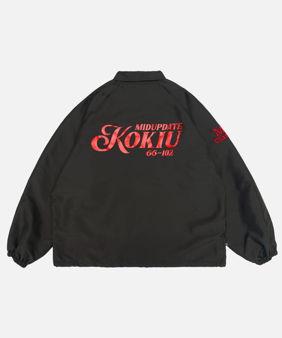 미드업데이트(MIDUPDATE) Kokiu Coach Jacket_Black