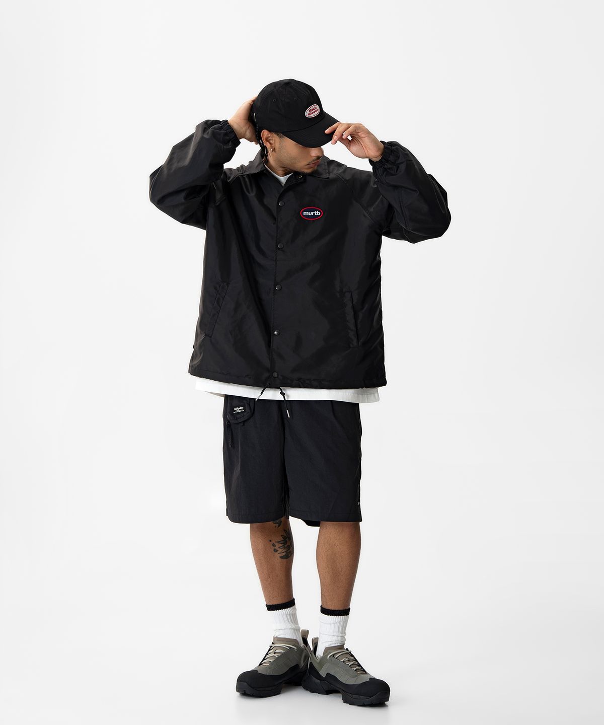 미드업데이트(MIDUPDATE) Kokiu Coach Jacket_Black