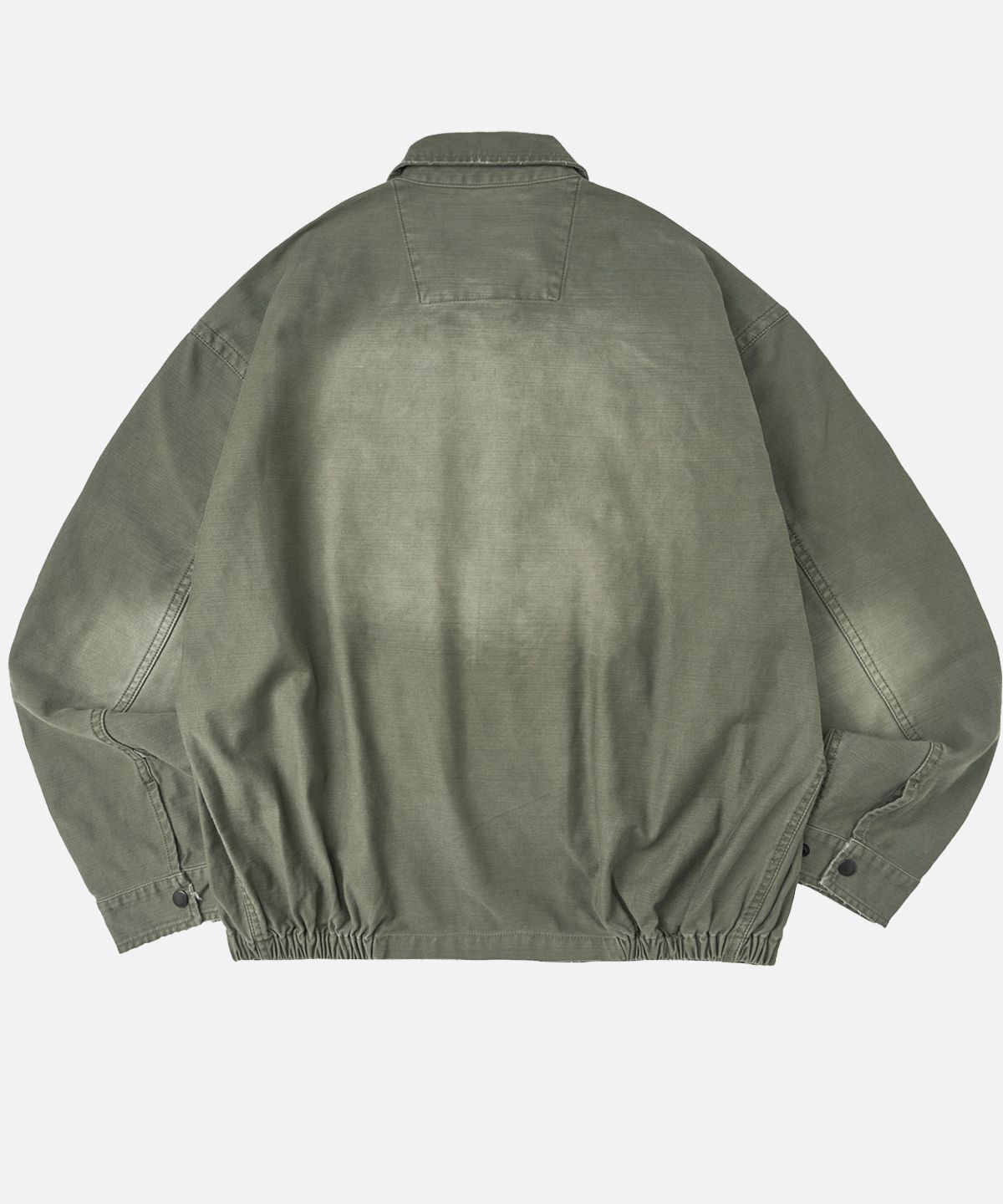 미드업데이트(MIDUPDATE) Vintage Washed Jacket_Khaki