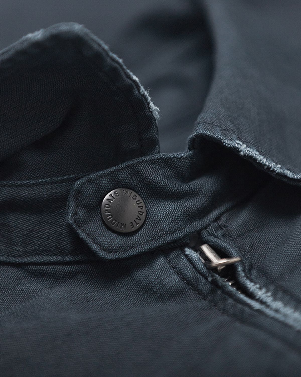 미드업데이트(MIDUPDATE) Vintage Washed Jacket_Khaki