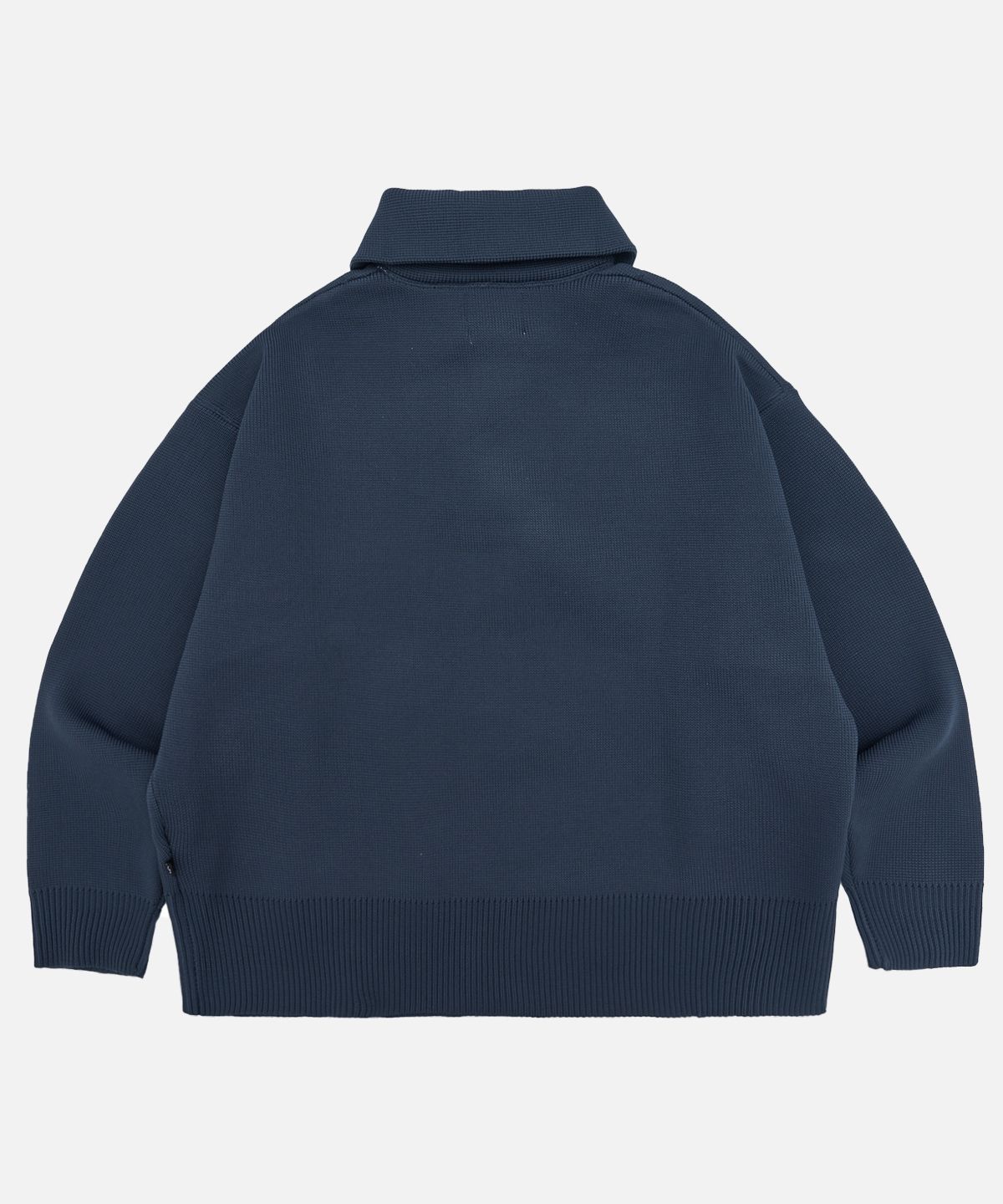미드업데이트(MIDUPDATE) Vintage Washed Knit Polo Sweater_2color