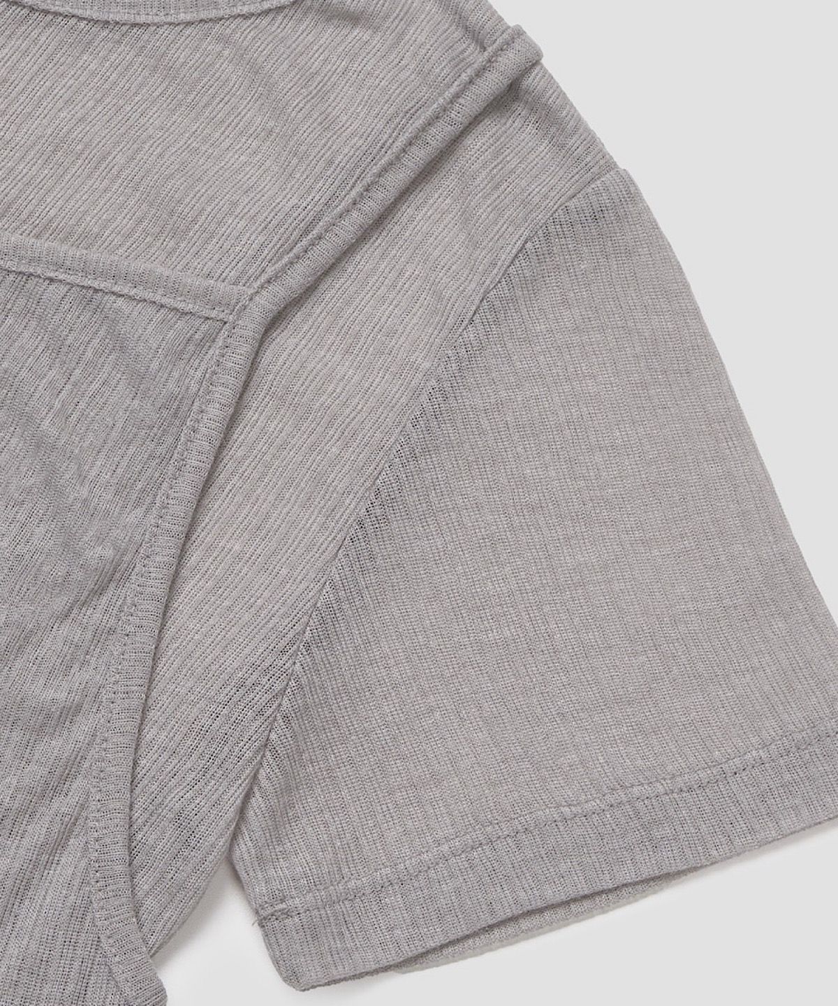 아포엠(APOEM) Double Layered Ribbed T- shirt (3colors)