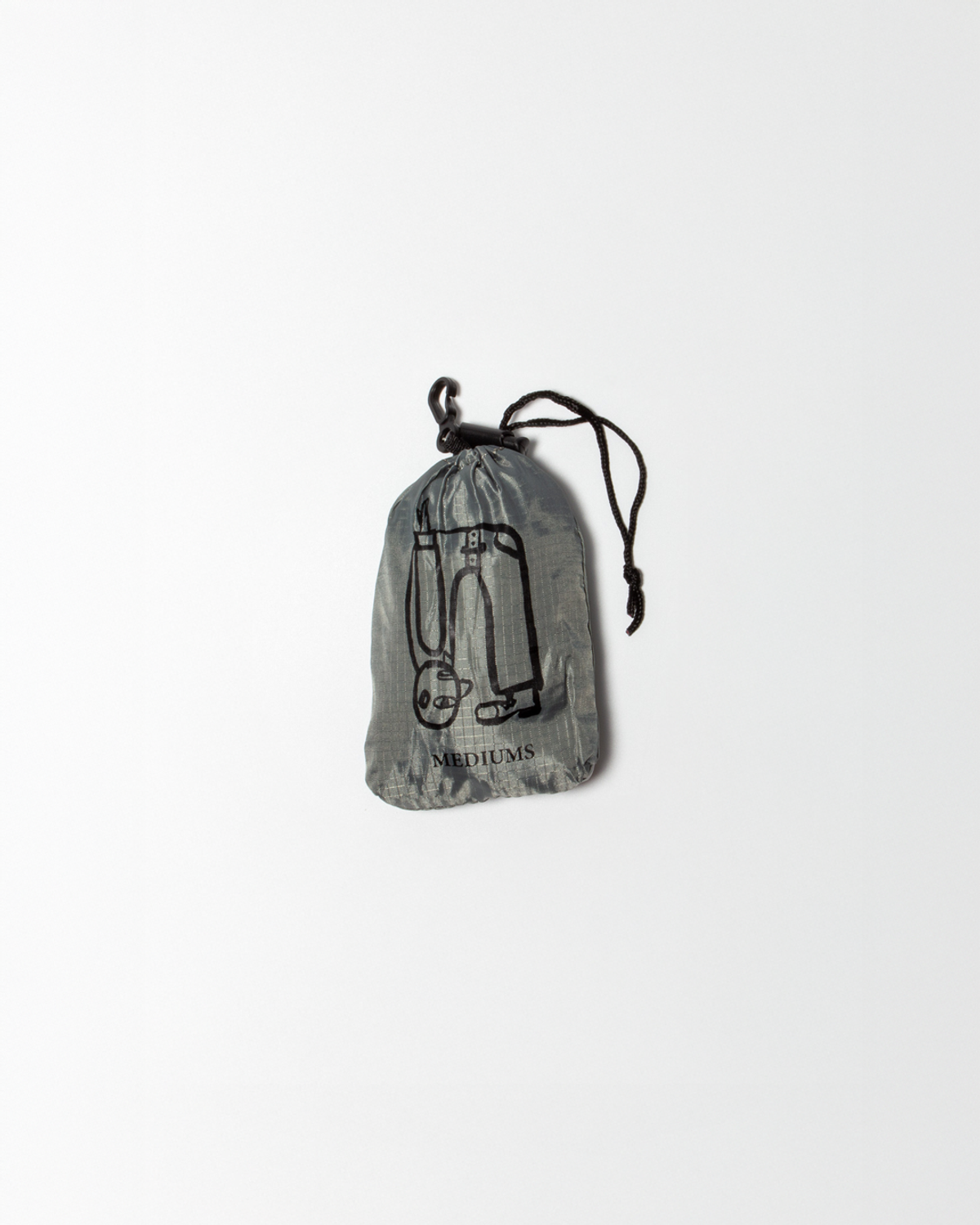 미디엄스(MEDIUMS) Origami Man Backpack - Gray (종이접기 인간 백팩)