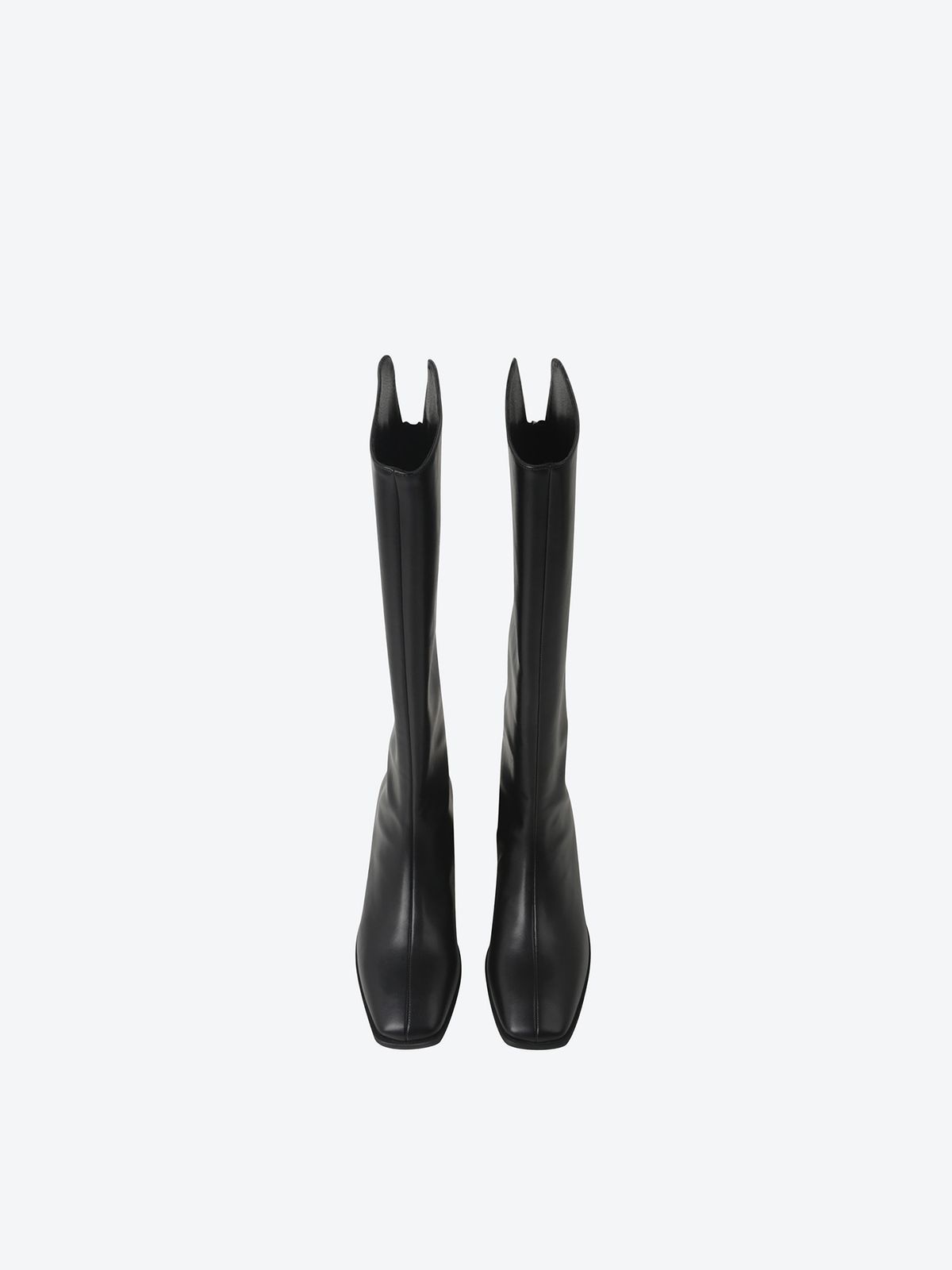 슈펜(SHOOPEN) [베이직] 스퀘어 힐 롱부츠 (4cm) HPWXLFFT03