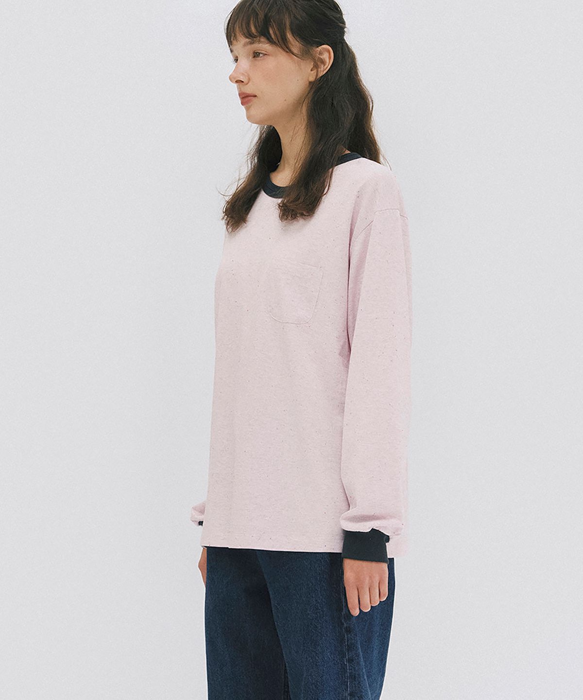 앤니즈(ANDNEEDS) Poem long sleeve (light pink)