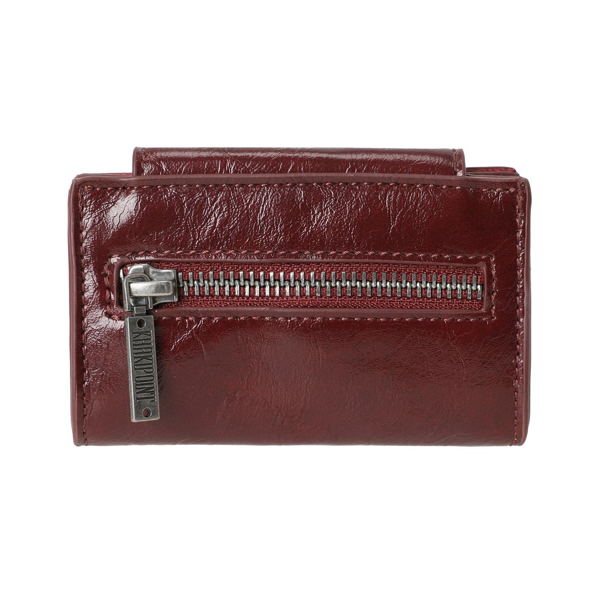 카키포인트(KHAKIPOINT) Leather Card Wallet (red)