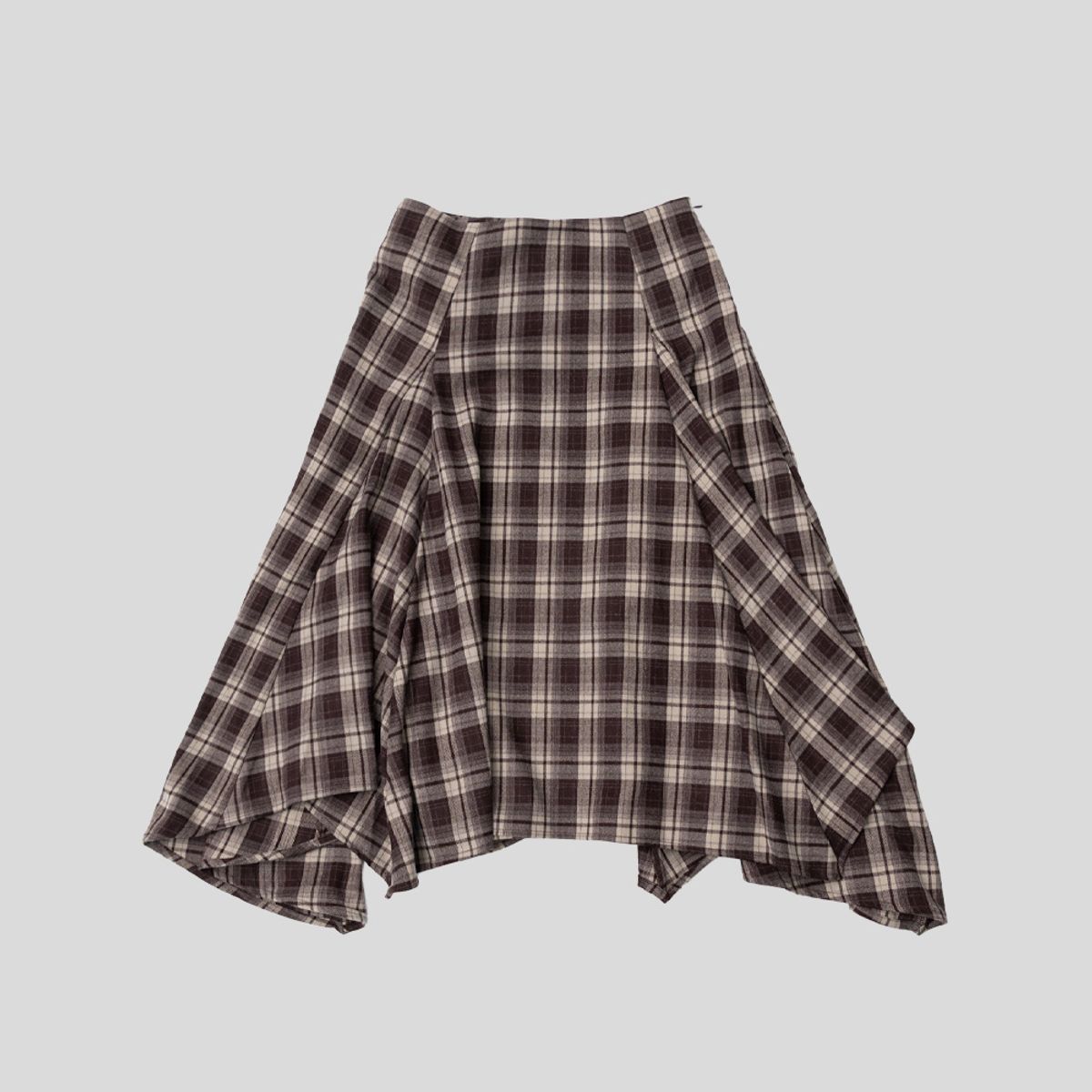 프라우드 마리(PROUD MARY) PM_Autumn lattice skirt_BROWN
