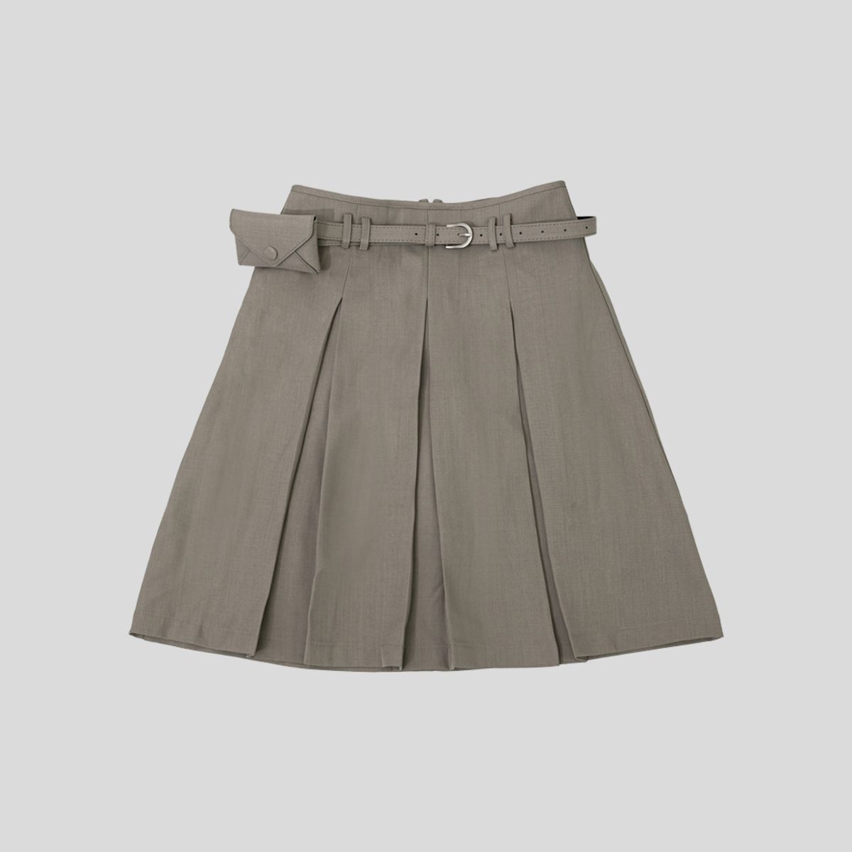 프라우드 마리(PROUD MARY) PM_Pleated casual skirt_2color