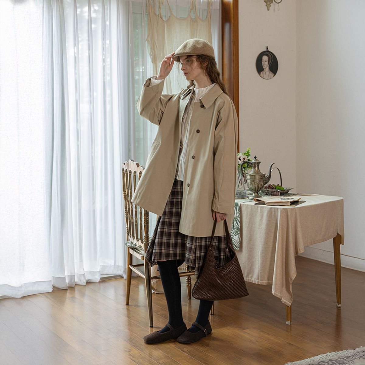 프라우드 마리(PROUD MARY) PM_Classic solid color coat_2color