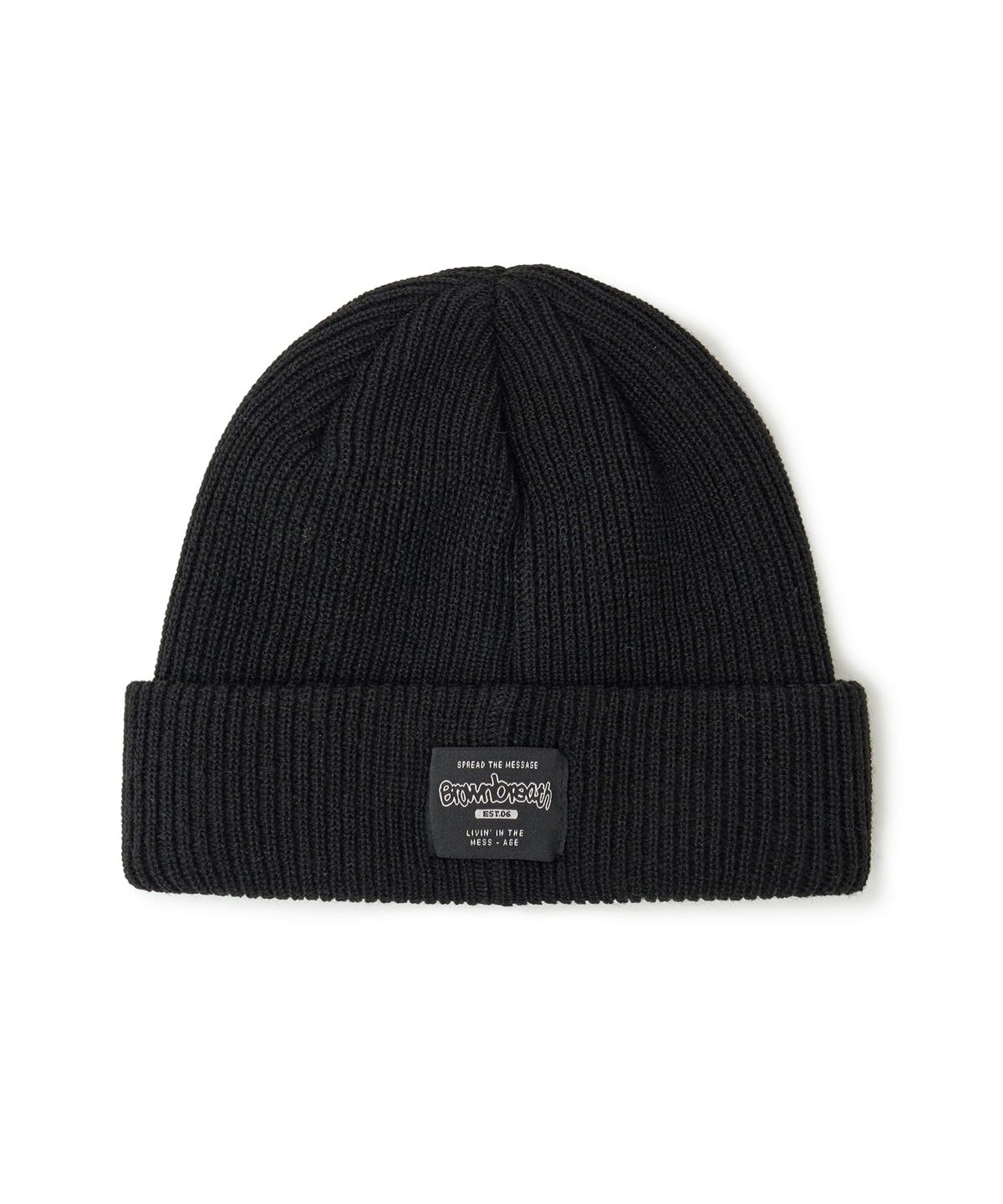 브라운브레스 키즈(BROWNBREATH KIDS) KIDS TAG BEANIE - BLACK