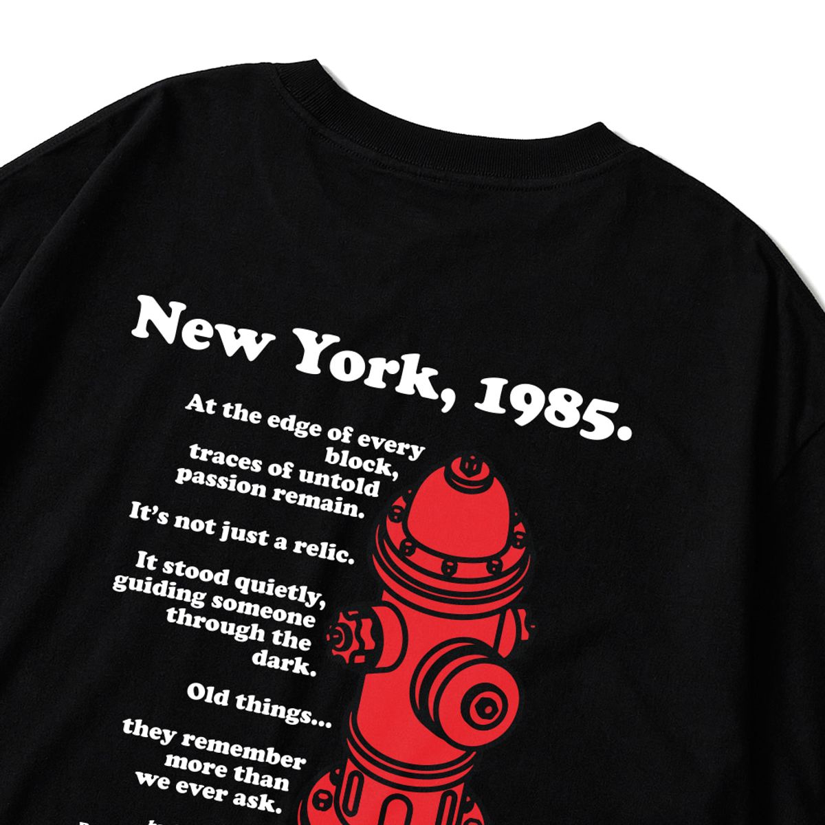 스플래시코드(SPLASHCODE) 롱슬리브 블랙 - 뉴욕85(Newyork85)