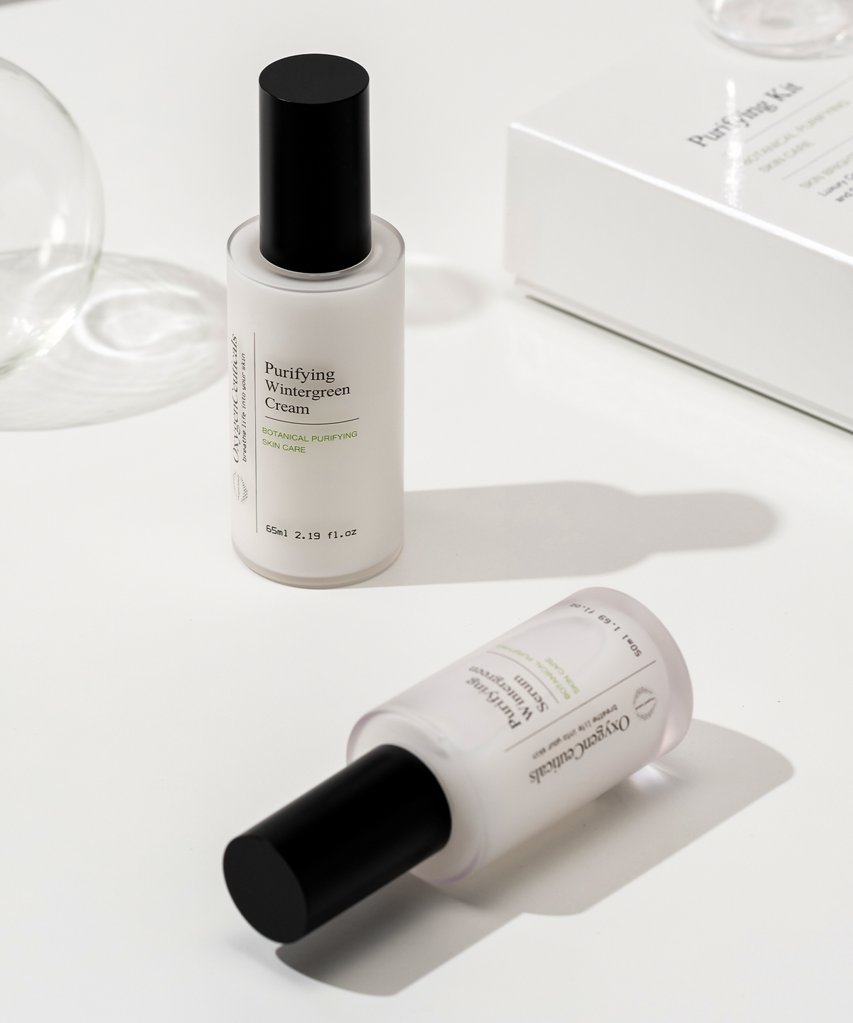 옥시젠슈티컬스(OXYGENCEUTICALS) 퓨리파잉 키트 (세럼+크림 set)