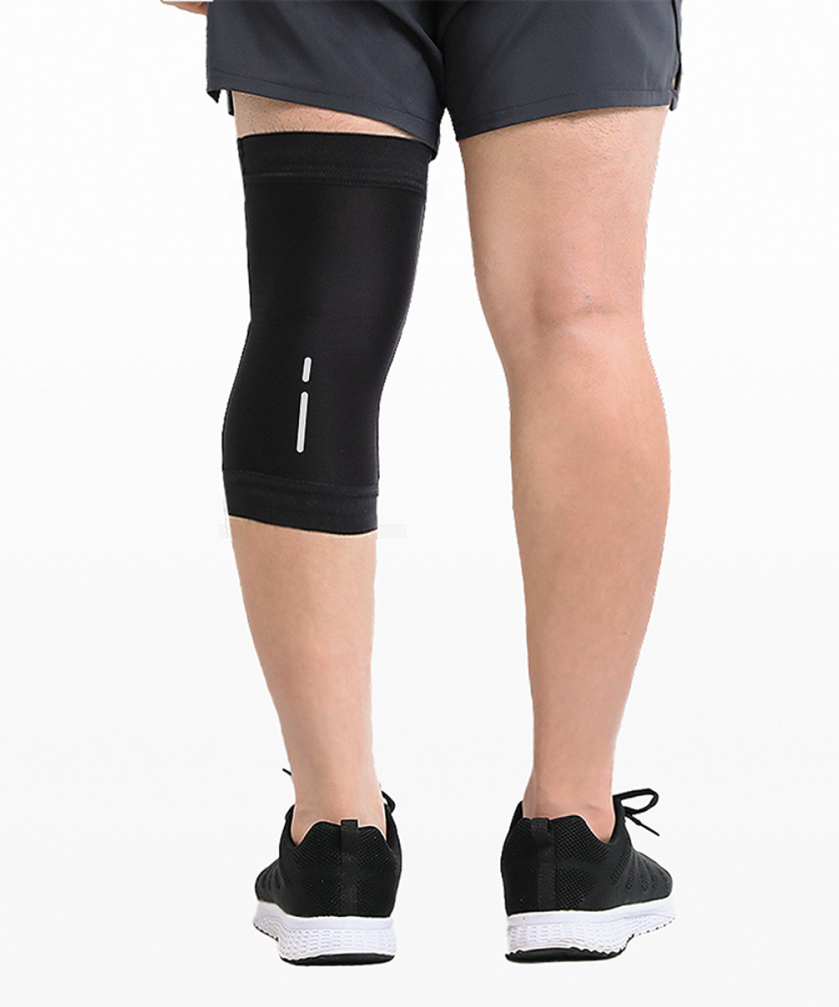 웨이브웨어(WAVEWEAR) 스포츠테이핑 스킨핏 무릎슬리브 K2 블랙캣