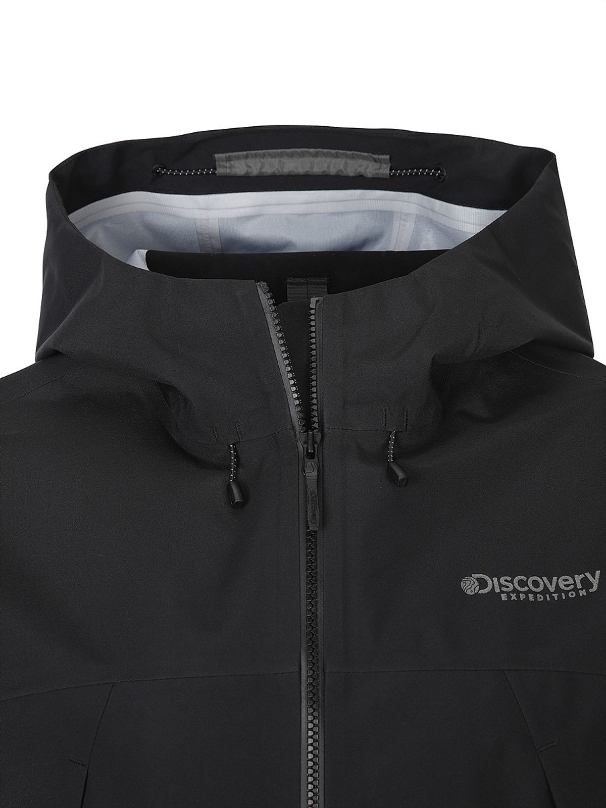 디스커버리 익스페디션(DISCOVERY EXPEDITION) 여성 베르텍스 크롭 3L 방수 자켓 (BLACK)
