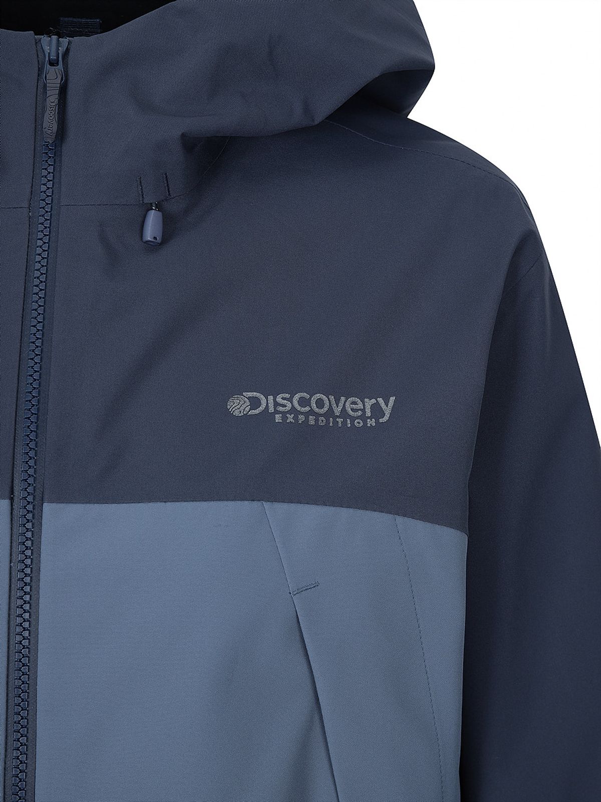 디스커버리 익스페디션(DISCOVERY EXPEDITION) 여성 베르텍스 크롭 3L 방수 자켓 (D/BLUE)