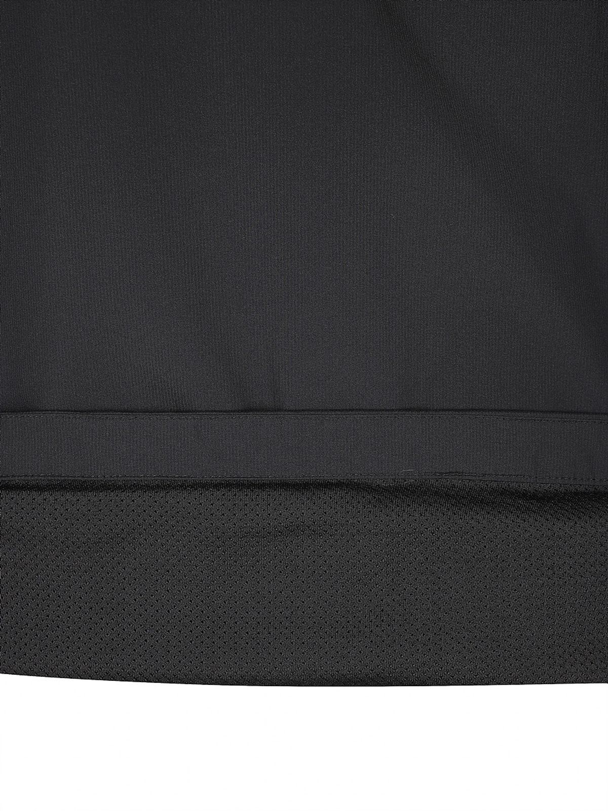 디스커버리 익스페디션(DISCOVERY EXPEDITION) 남성 메쉬 기모 우븐 후디드 트레이닝 자켓 (BLACK)
