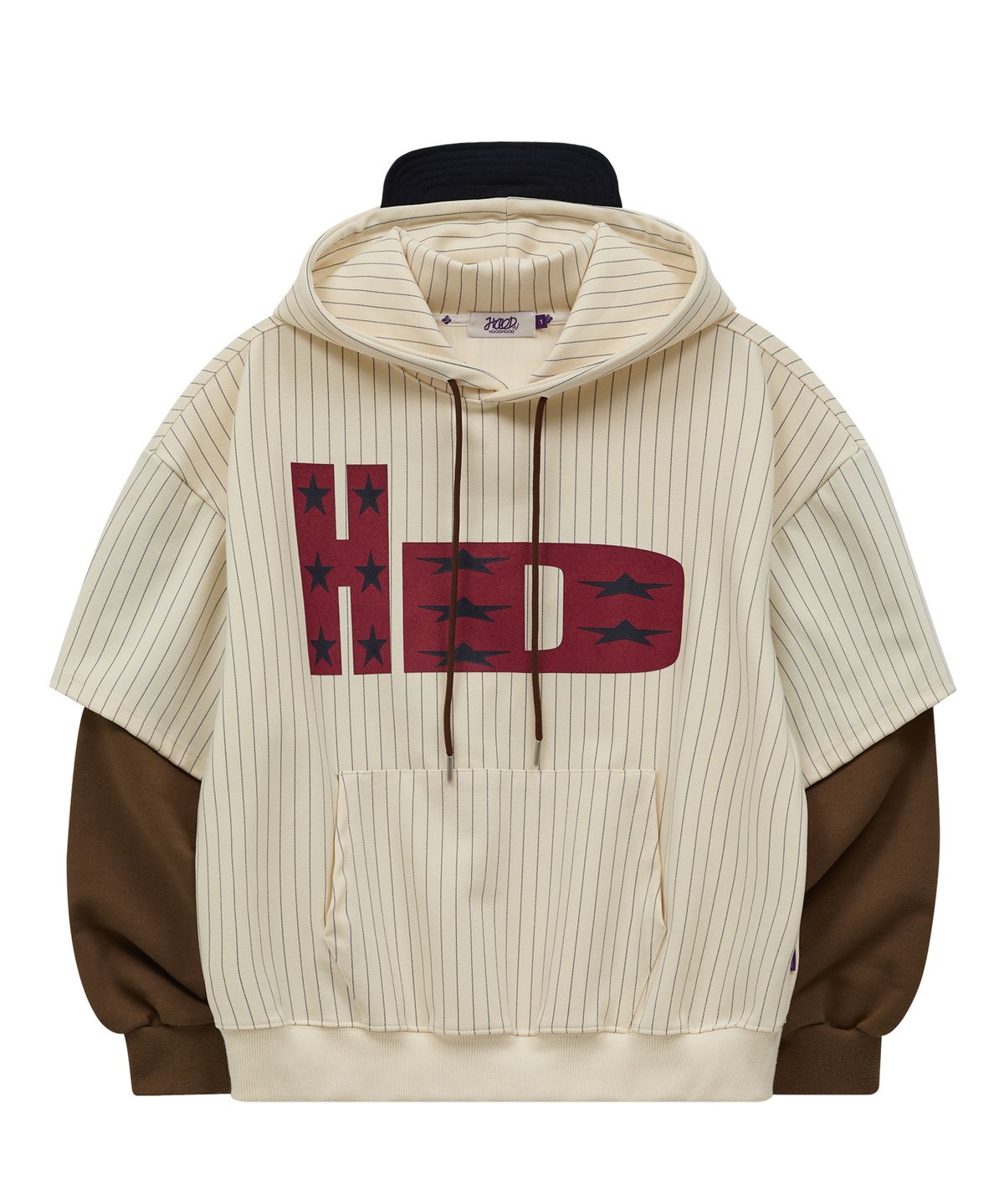 후드후드(HOODHOOD) HD 캡 레이어드 후드 아이보리