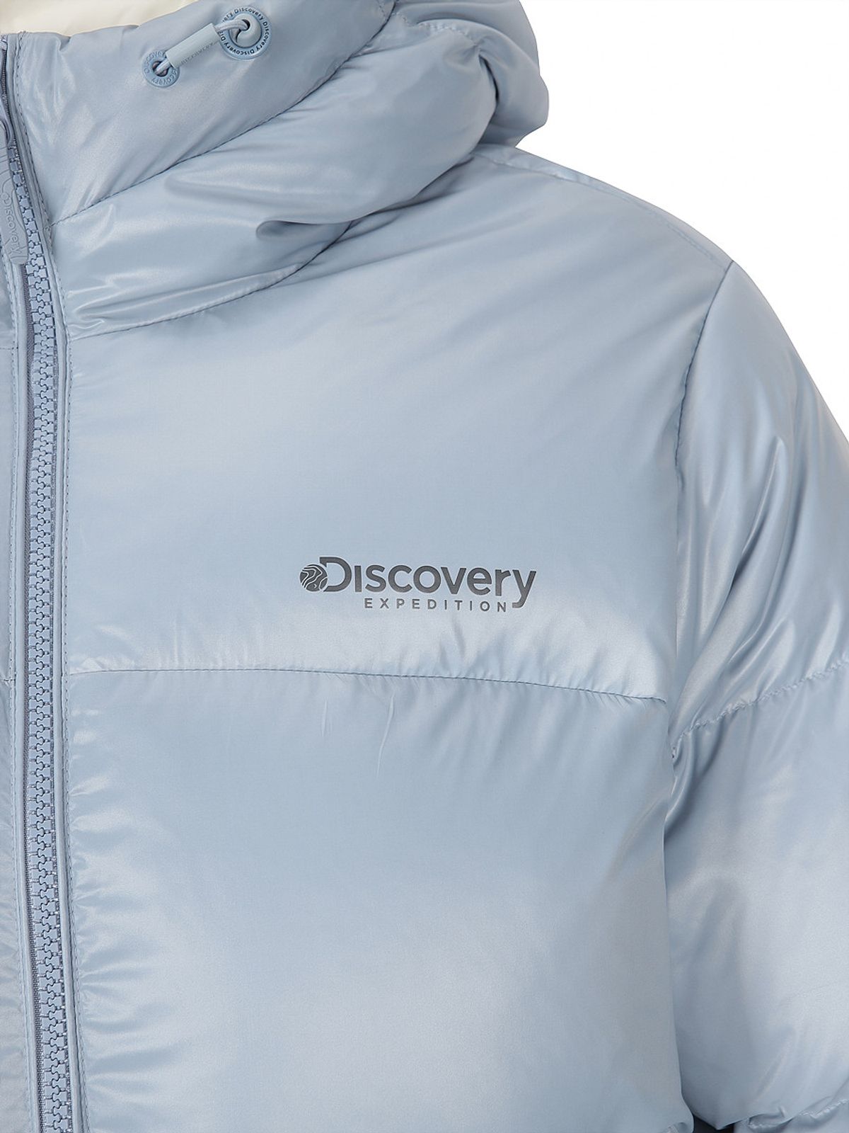 디스커버리 익스페디션(DISCOVERY EXPEDITION) 여성 올리아 글로우 다운 숏패딩 (N/BLUE)