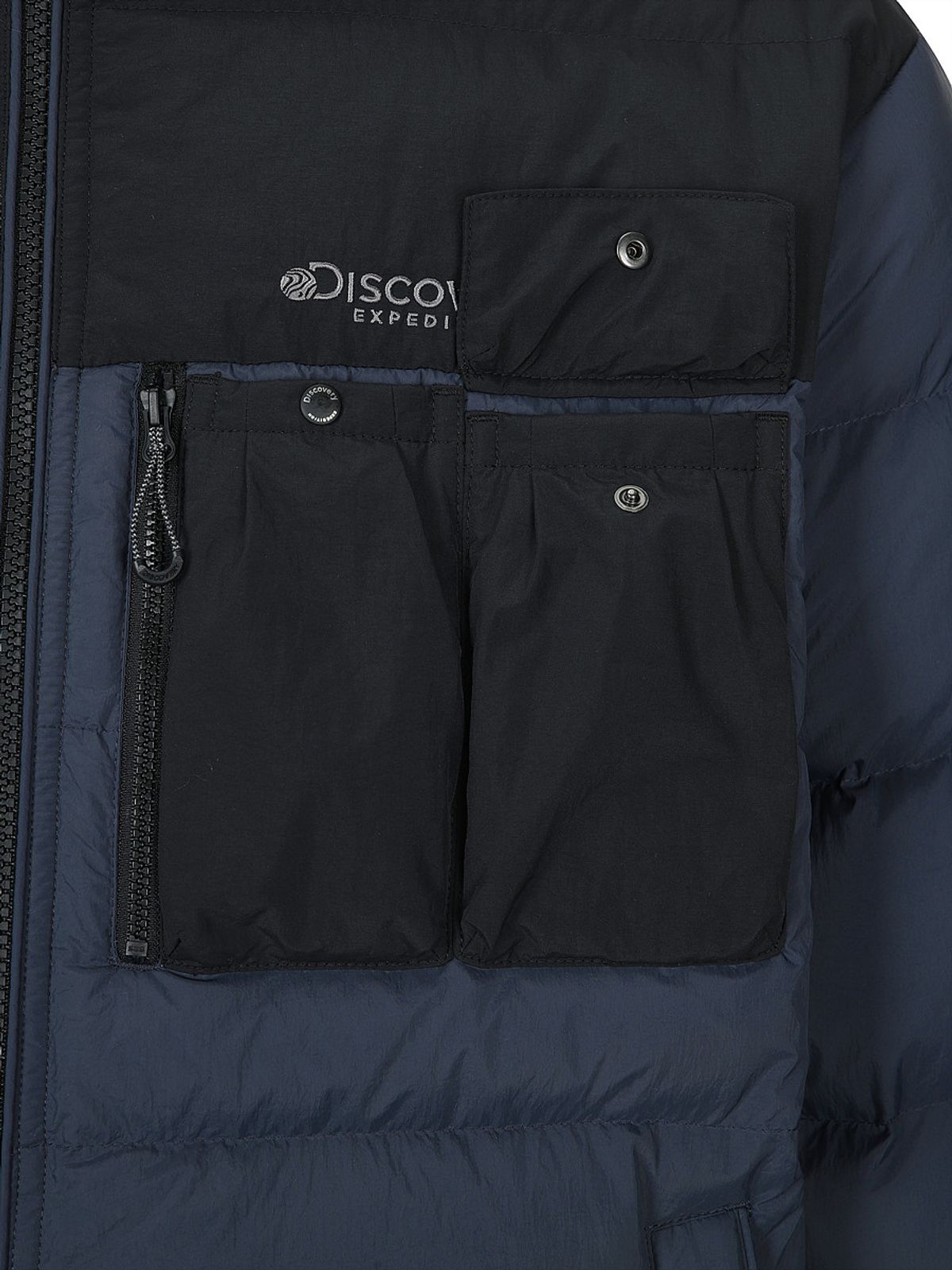 디스커버리 익스페디션(DISCOVERY EXPEDITION) 남성 멀티포켓 다운 경량패딩 (D/INDIGO)