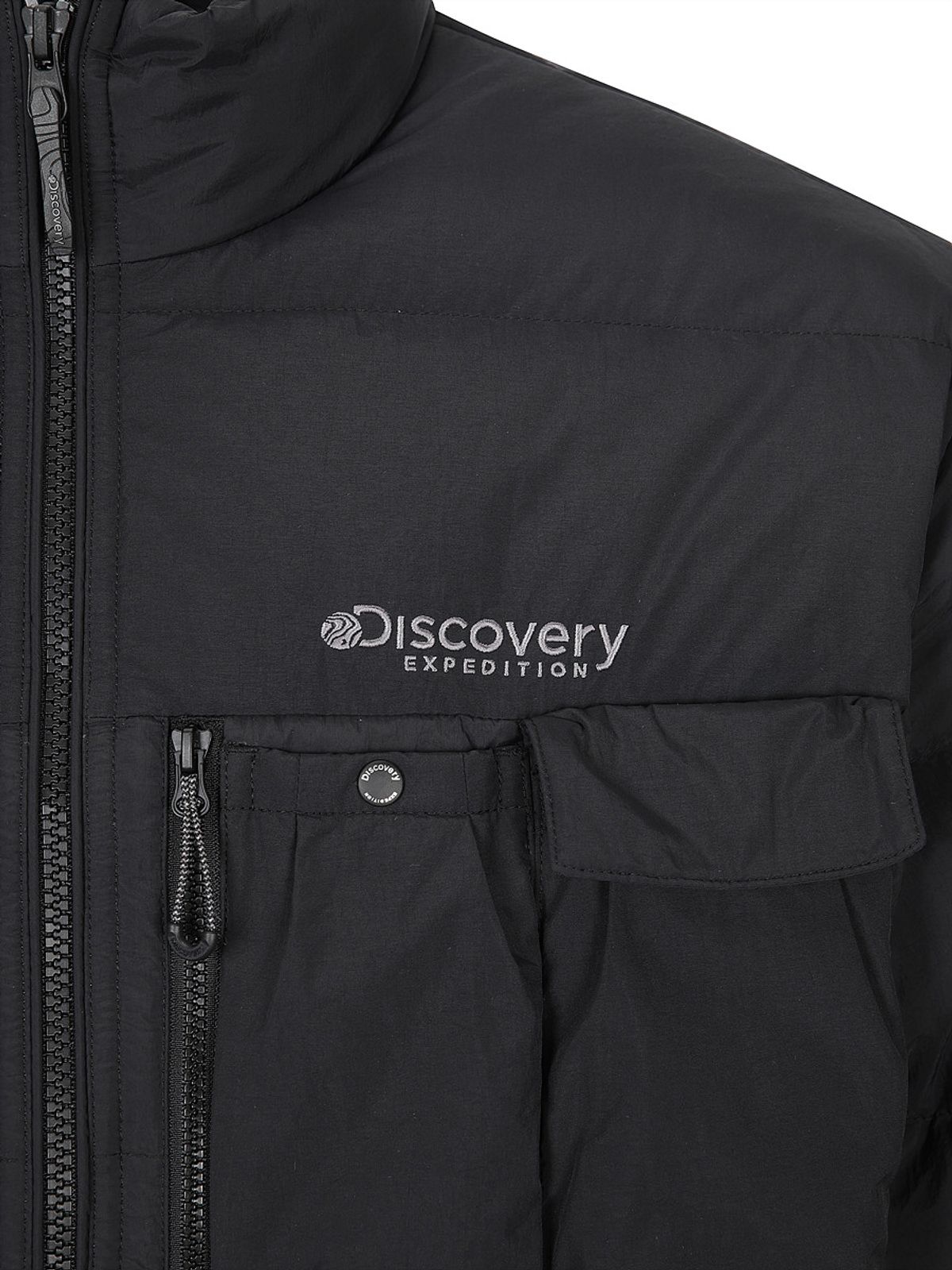 디스커버리 익스페디션(DISCOVERY EXPEDITION) 남성 멀티포켓 다운 경량패딩 (BLACK)