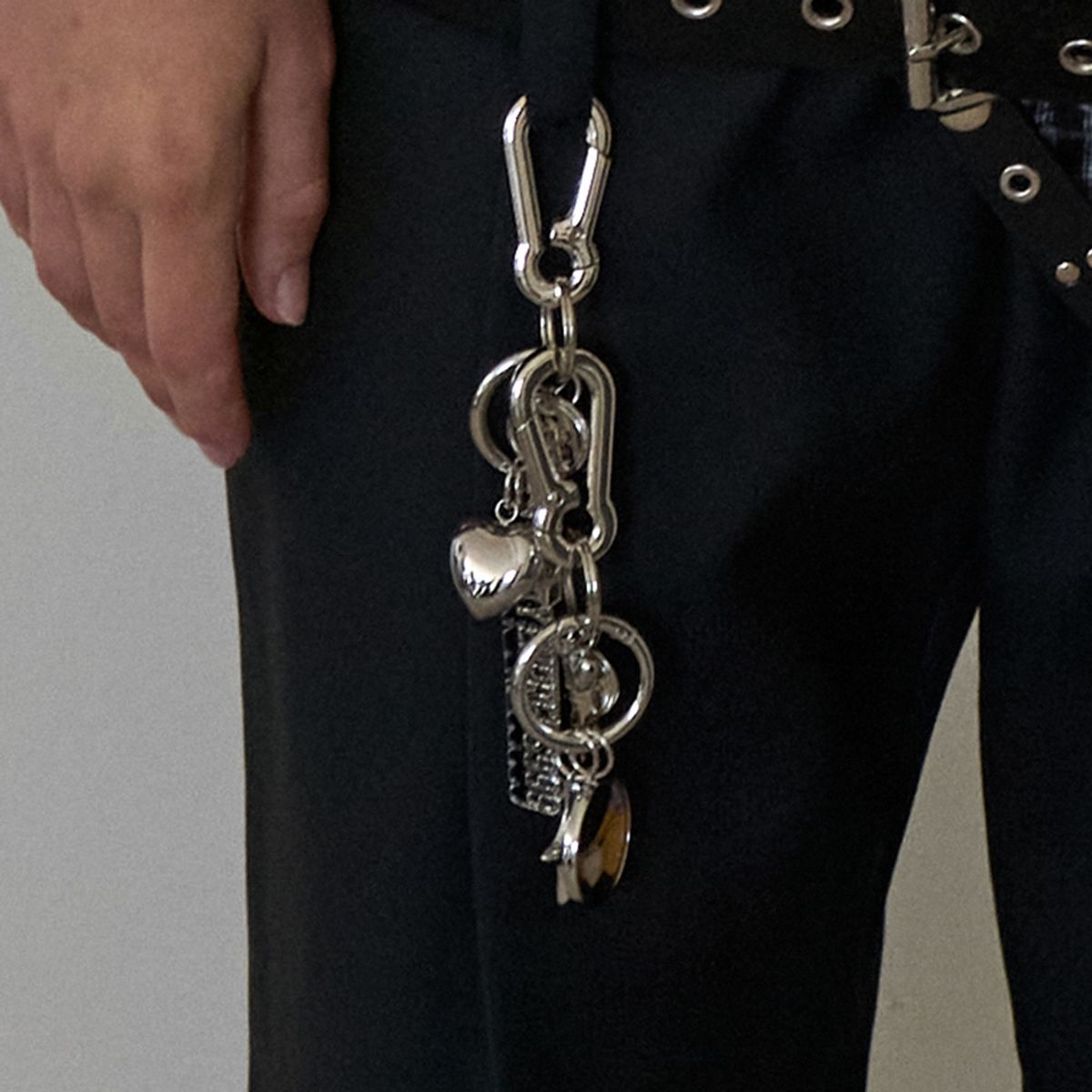 엘씨디씨티엠(LCDC™) GALAXY EXPRESS 999 KEYRING (SILVER)