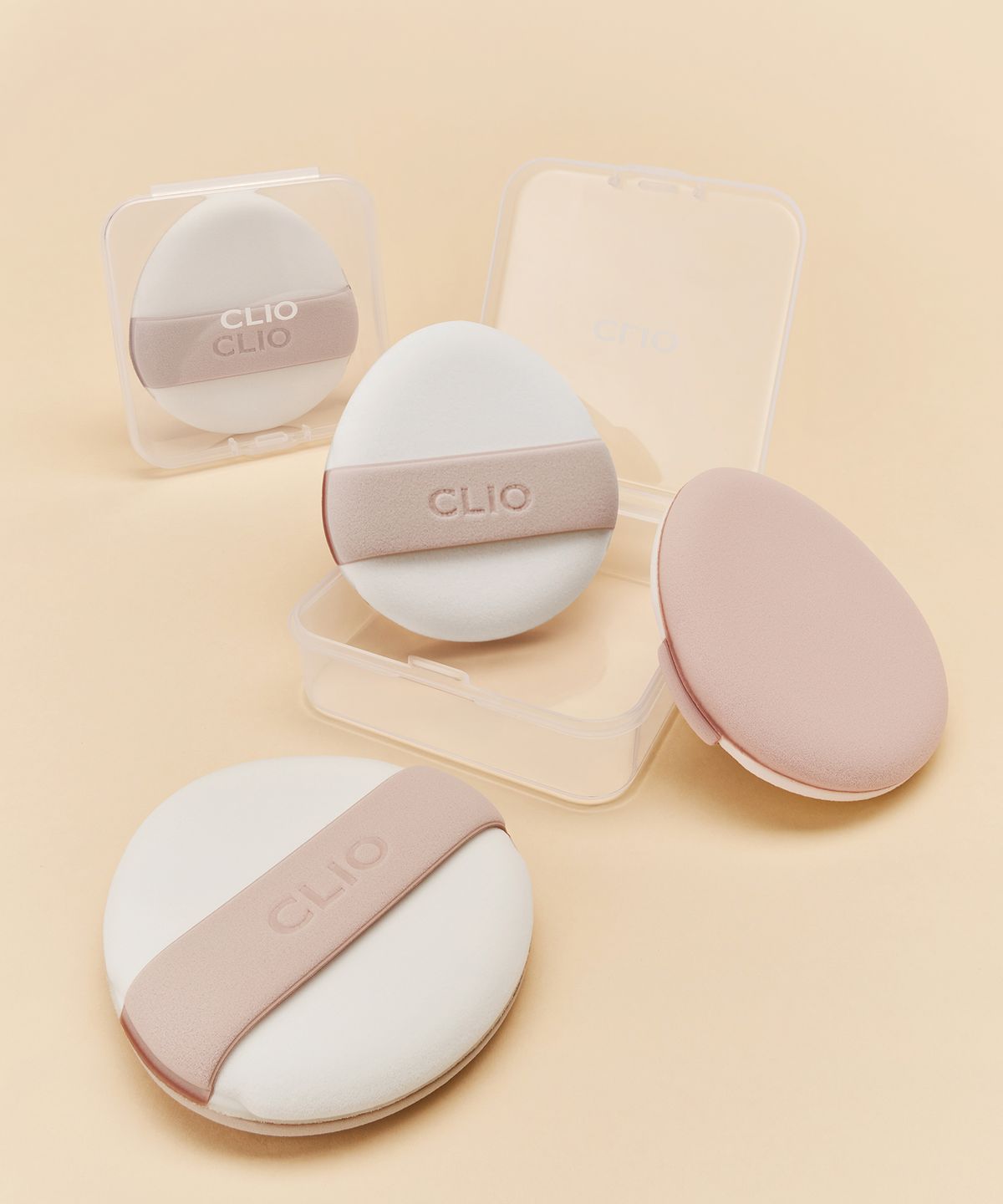클리오(CLIO) [SET] 클리오 킬커버 파운웨어 쿠션 디오리지널 기획세트(본품+리필)+ 듀얼 탭탭 퍼프2P