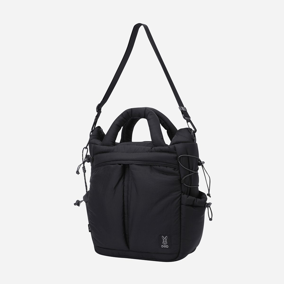 디오디(DOD) 키노코 패딩 토트백(BLACK)