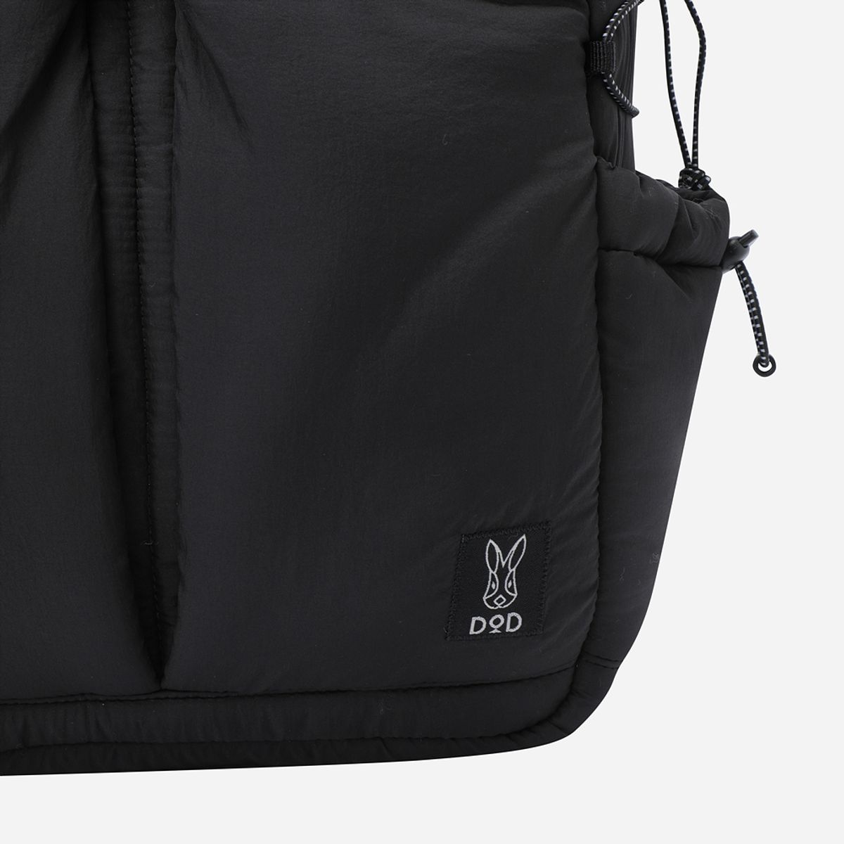 디오디(DOD) 키노코 패딩 토트백(BLACK)