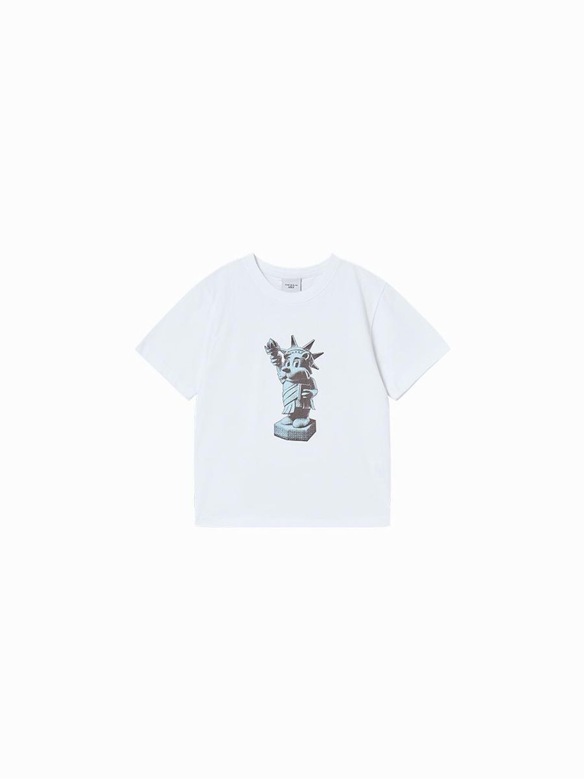 아크메드라비 키즈(acmedelaviekids) KIDS AC BEAR STATUE OF LIBERTY SHORT SLEEVE T-SHIRT (3 COLOR)