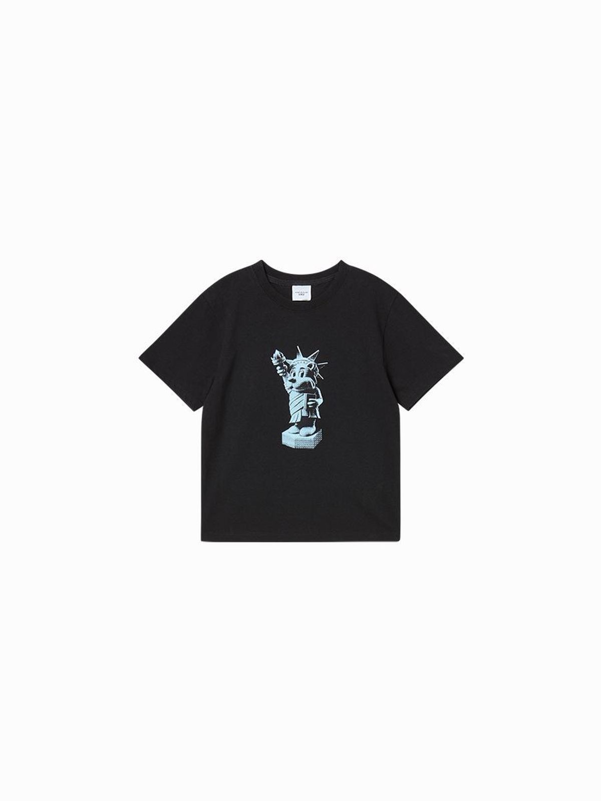 아크메드라비 키즈(acmedelaviekids) KIDS AC BEAR STATUE OF LIBERTY SHORT SLEEVE T-SHIRT (3 COLOR)