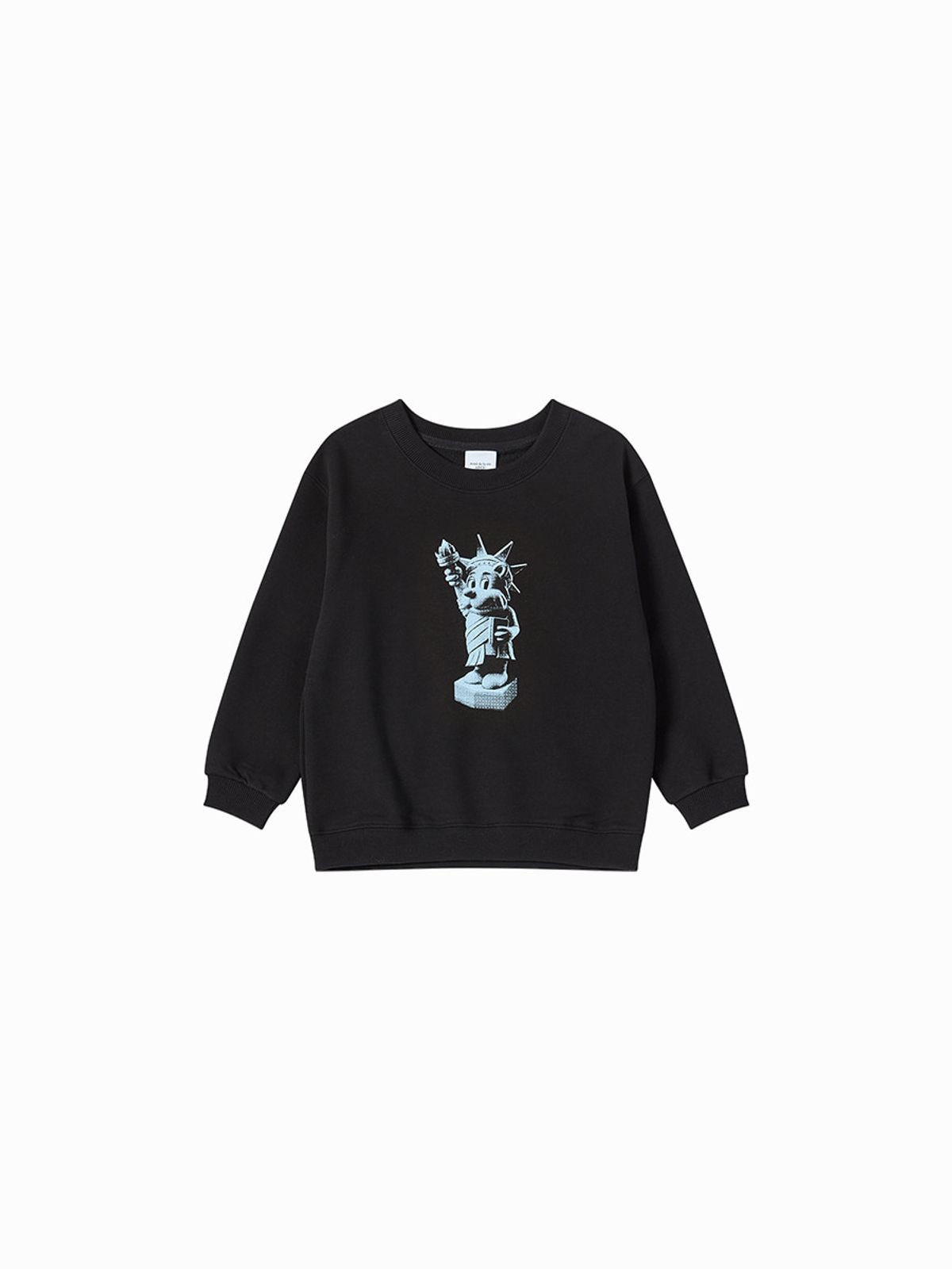 아크메드라비 키즈(acmedelaviekids) KIDS AC BEAR STATUE OF LIBERTY SWEATSHIRT (3 COLOR)